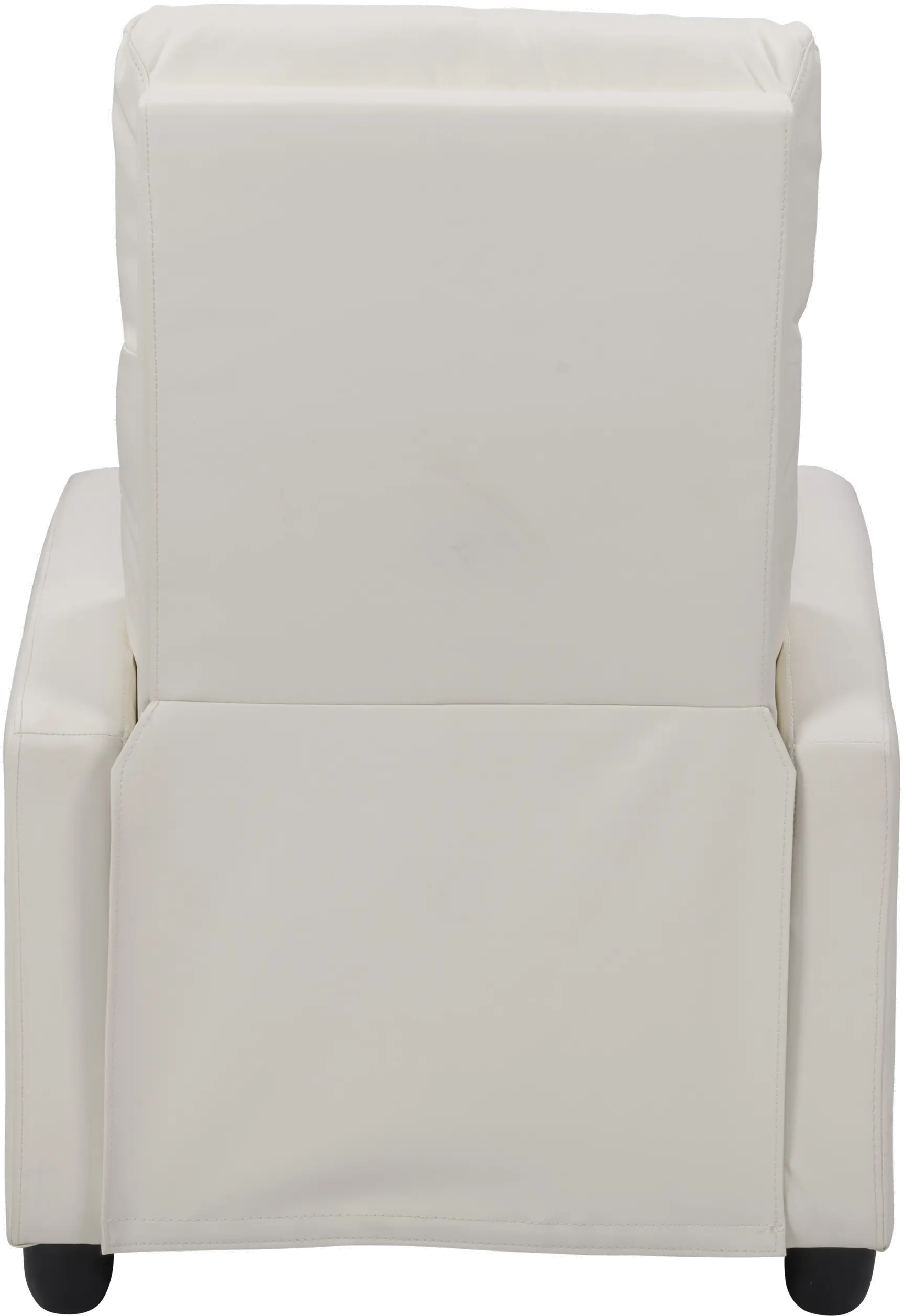 Oren White Manual Recliner-1