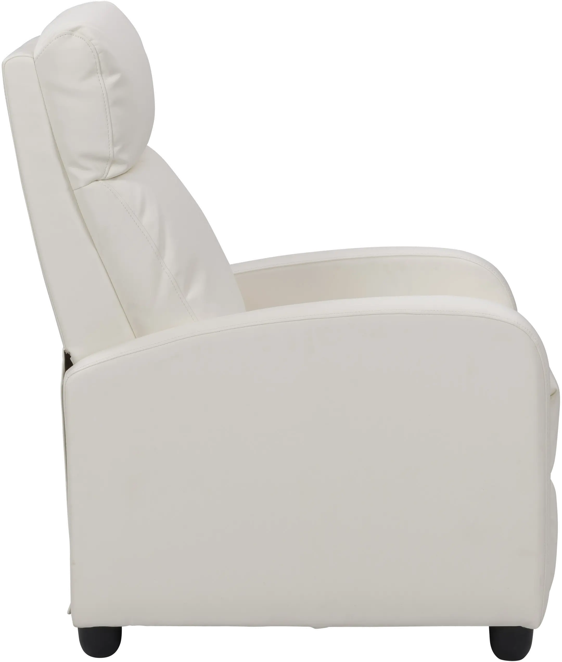 Oren White Manual Recliner-6