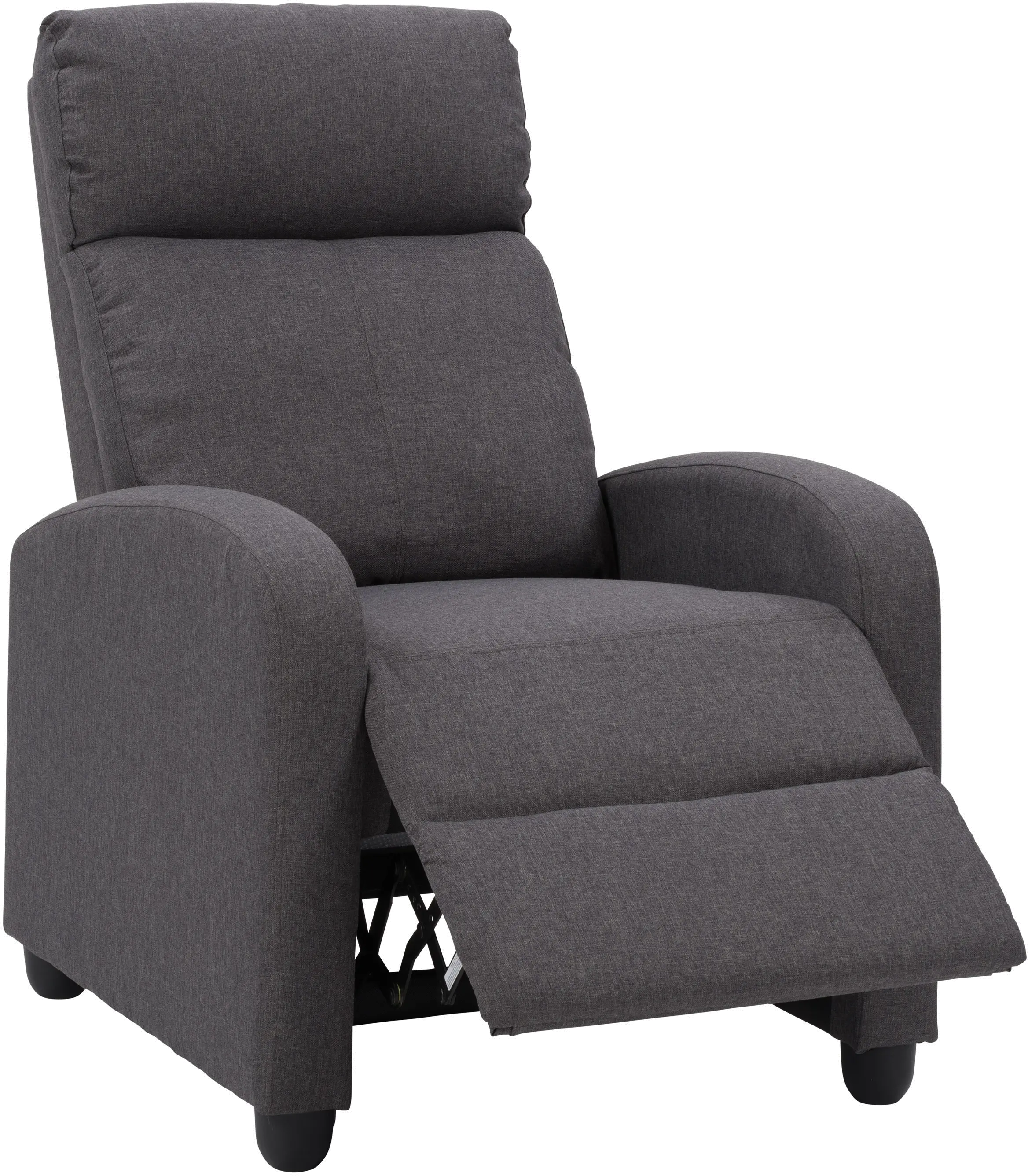 Oren Dark Gray Manual Recliner-4