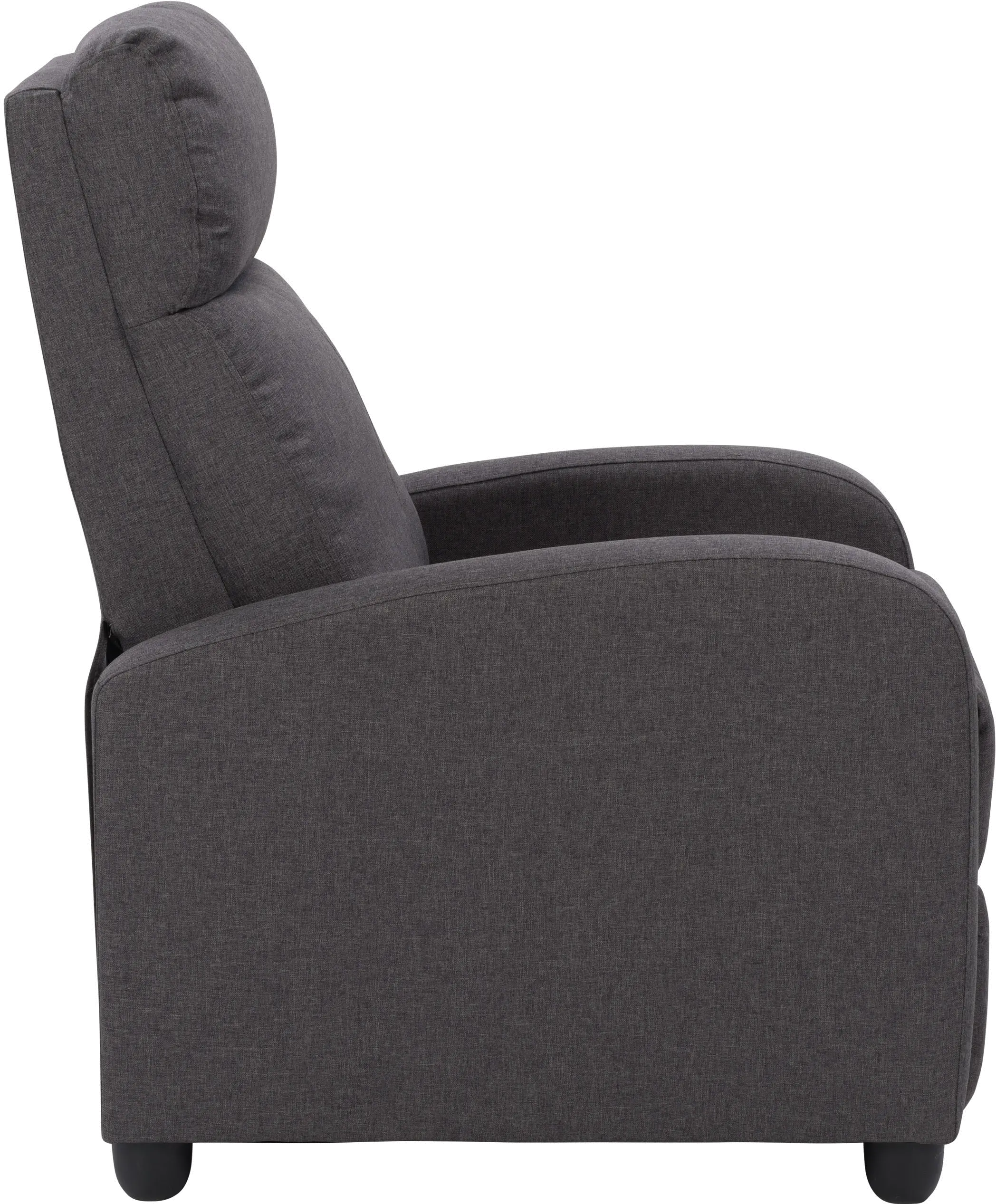 Oren Dark Gray Manual Recliner-6