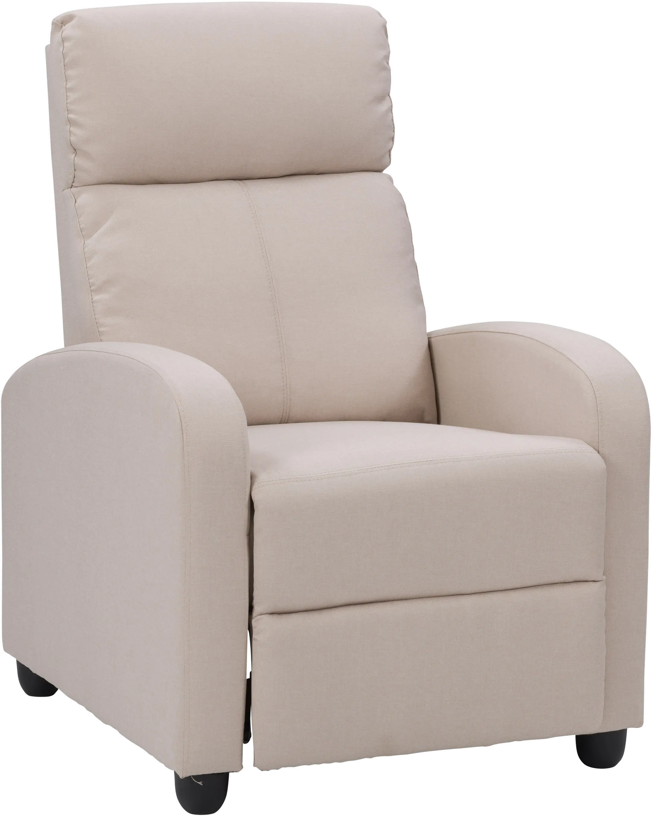 Oren Beige Manual Recliner-3