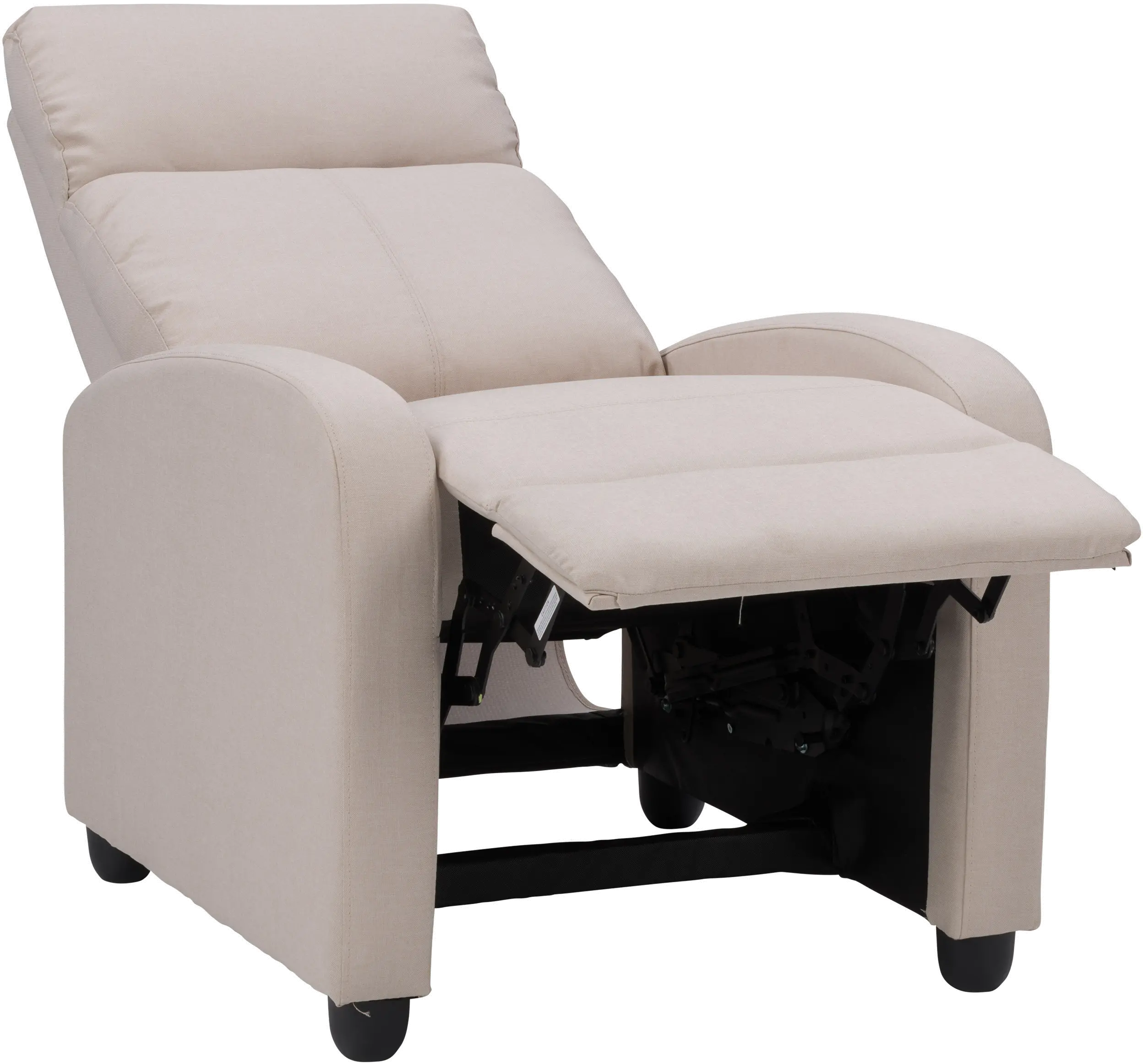 Oren Beige Manual Recliner-5
