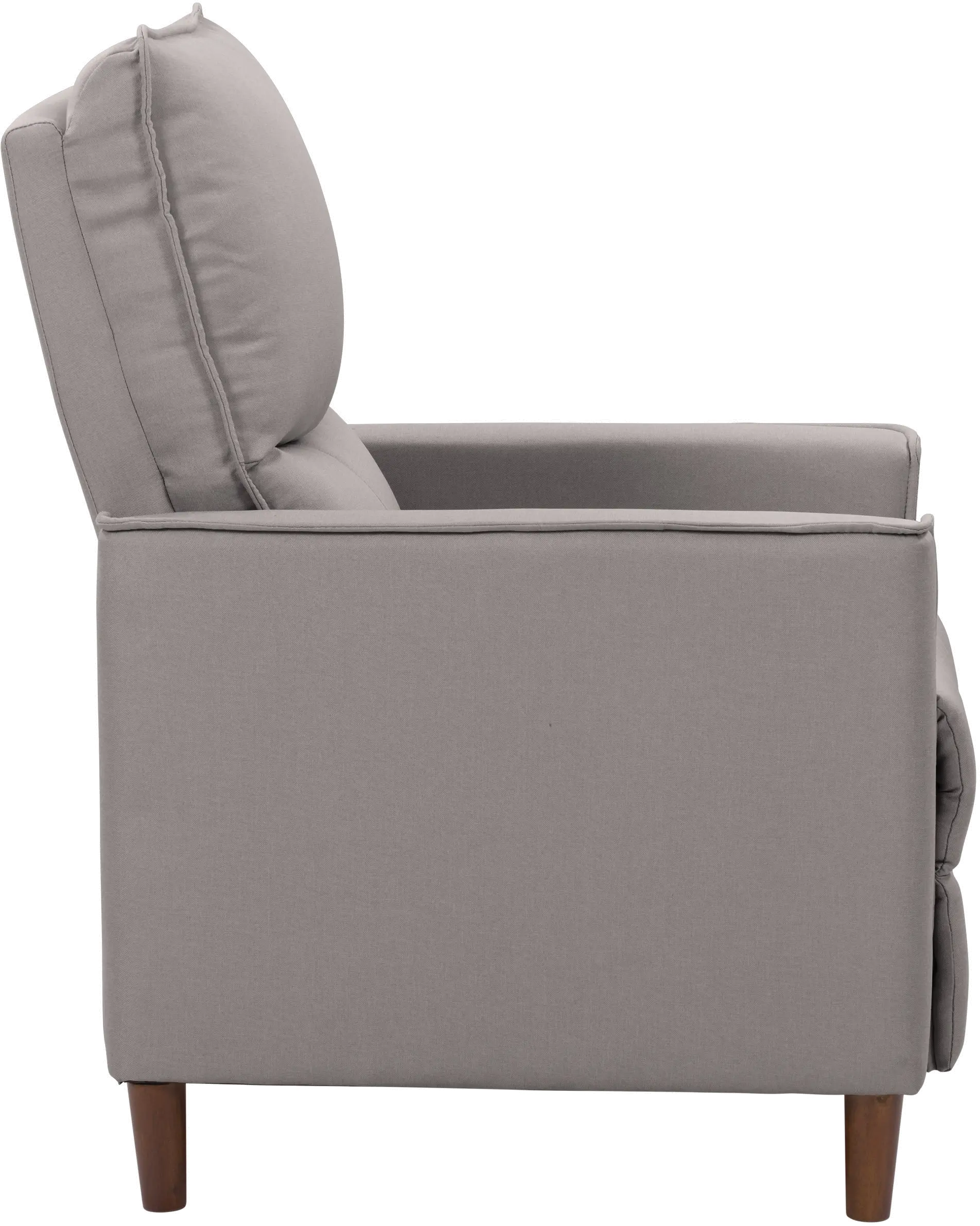 Alder Light Gray Manual Recliner-6