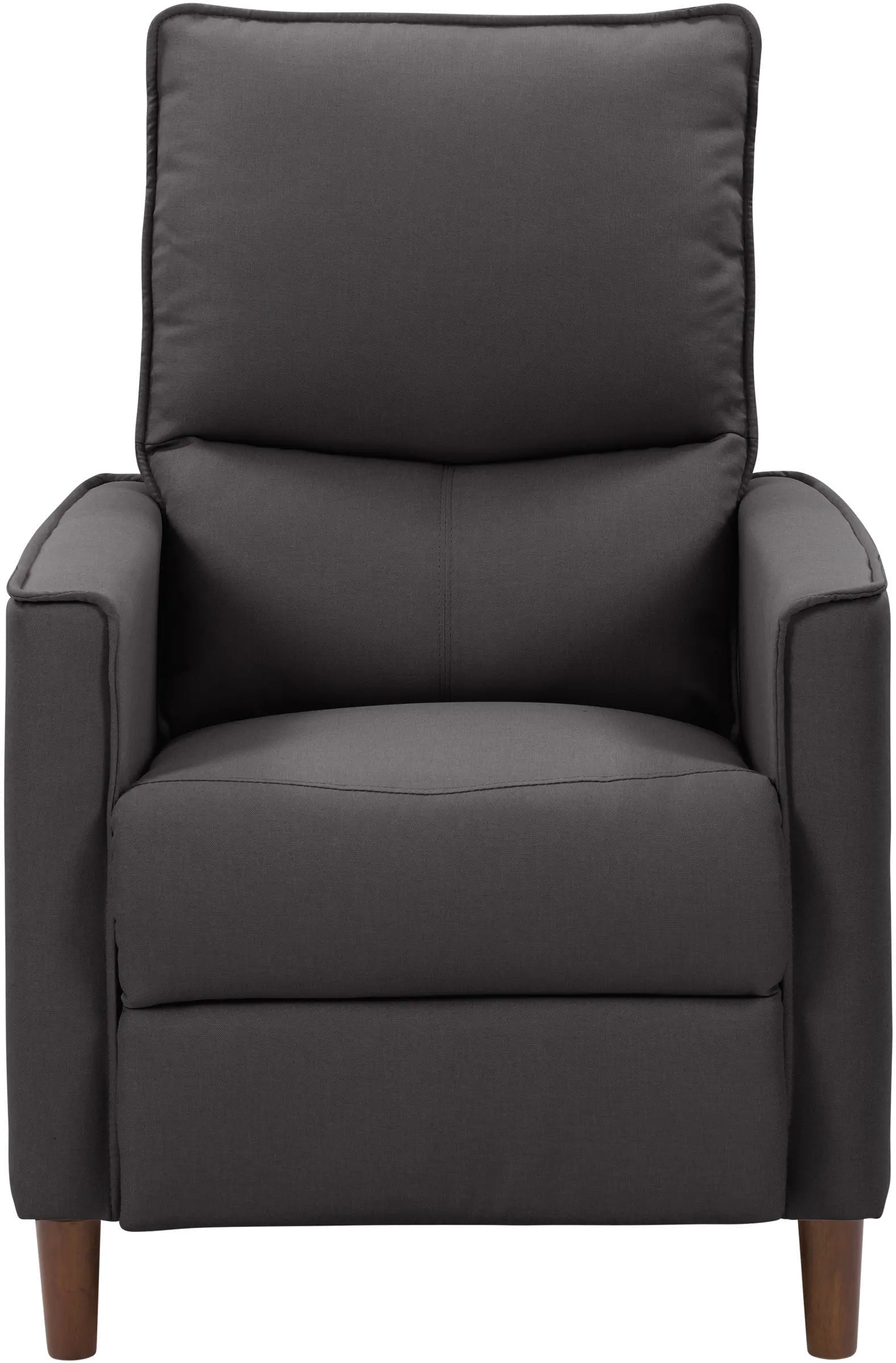 Alder Dark Gray Manual Recliner-1