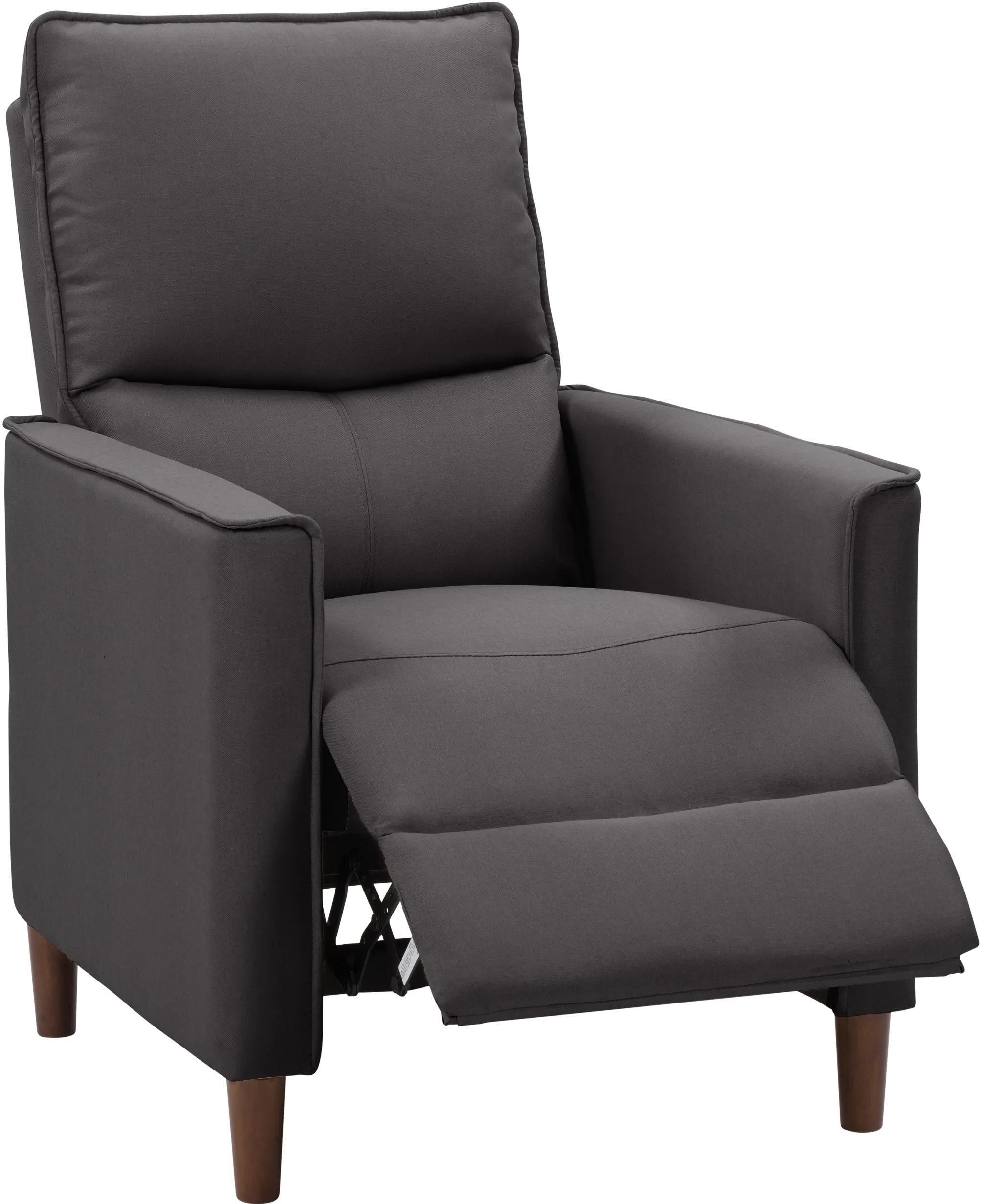 Alder Dark Gray Manual Recliner-4