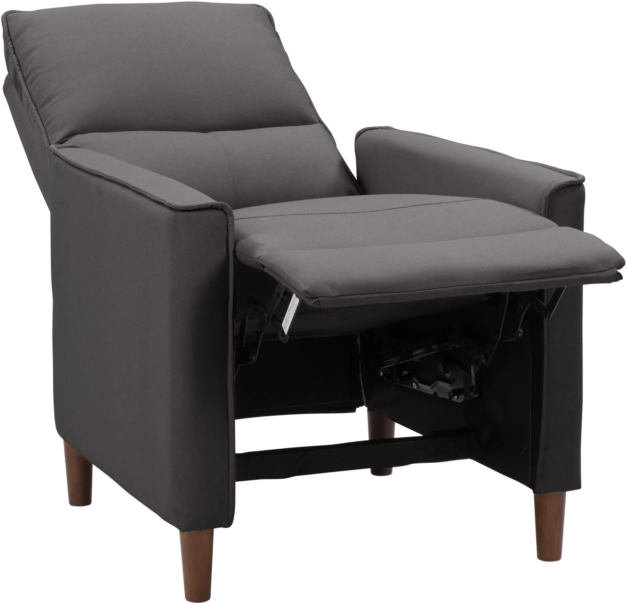Alder Dark Gray Manual Recliner-5