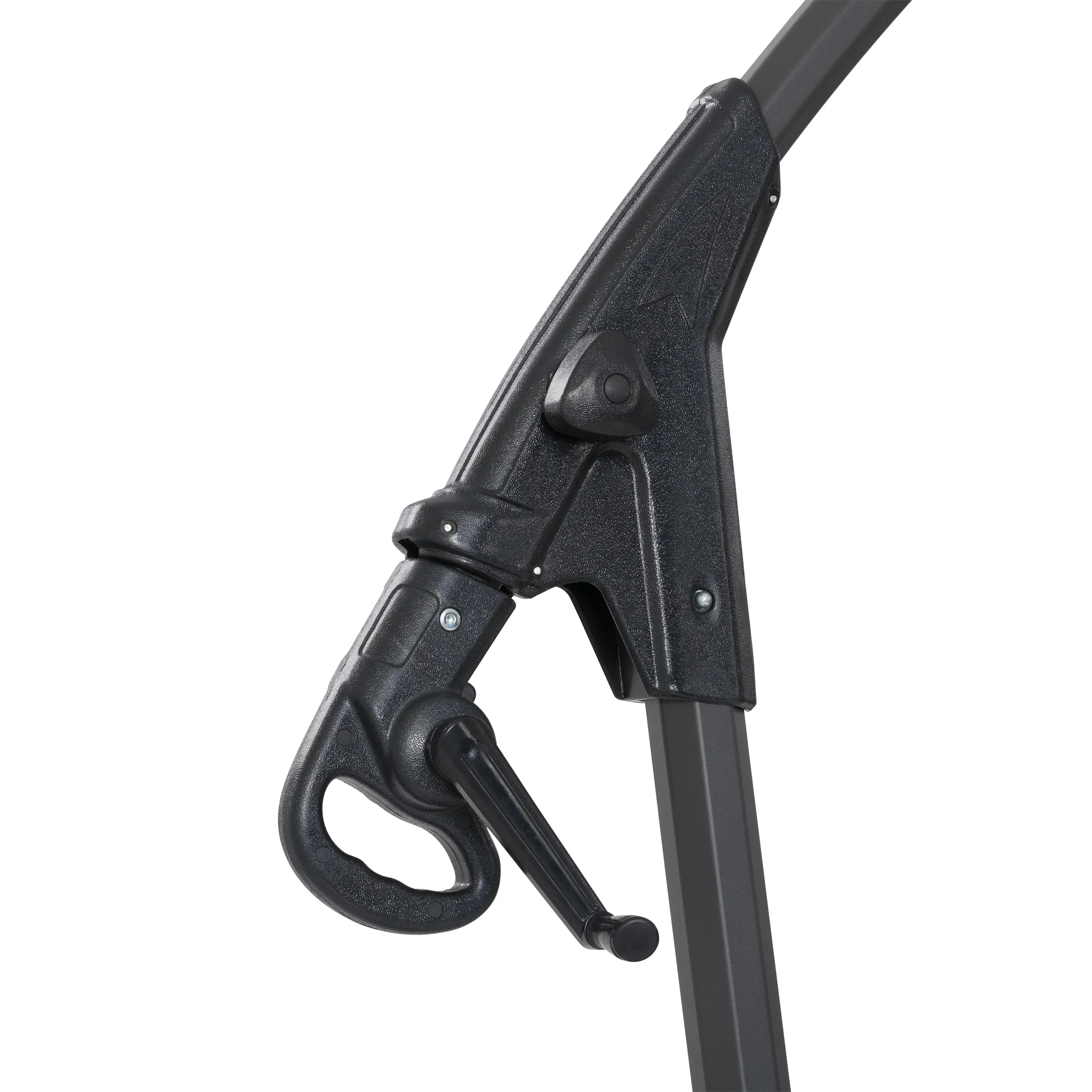 Black Cantilever Patio Umbrella-7