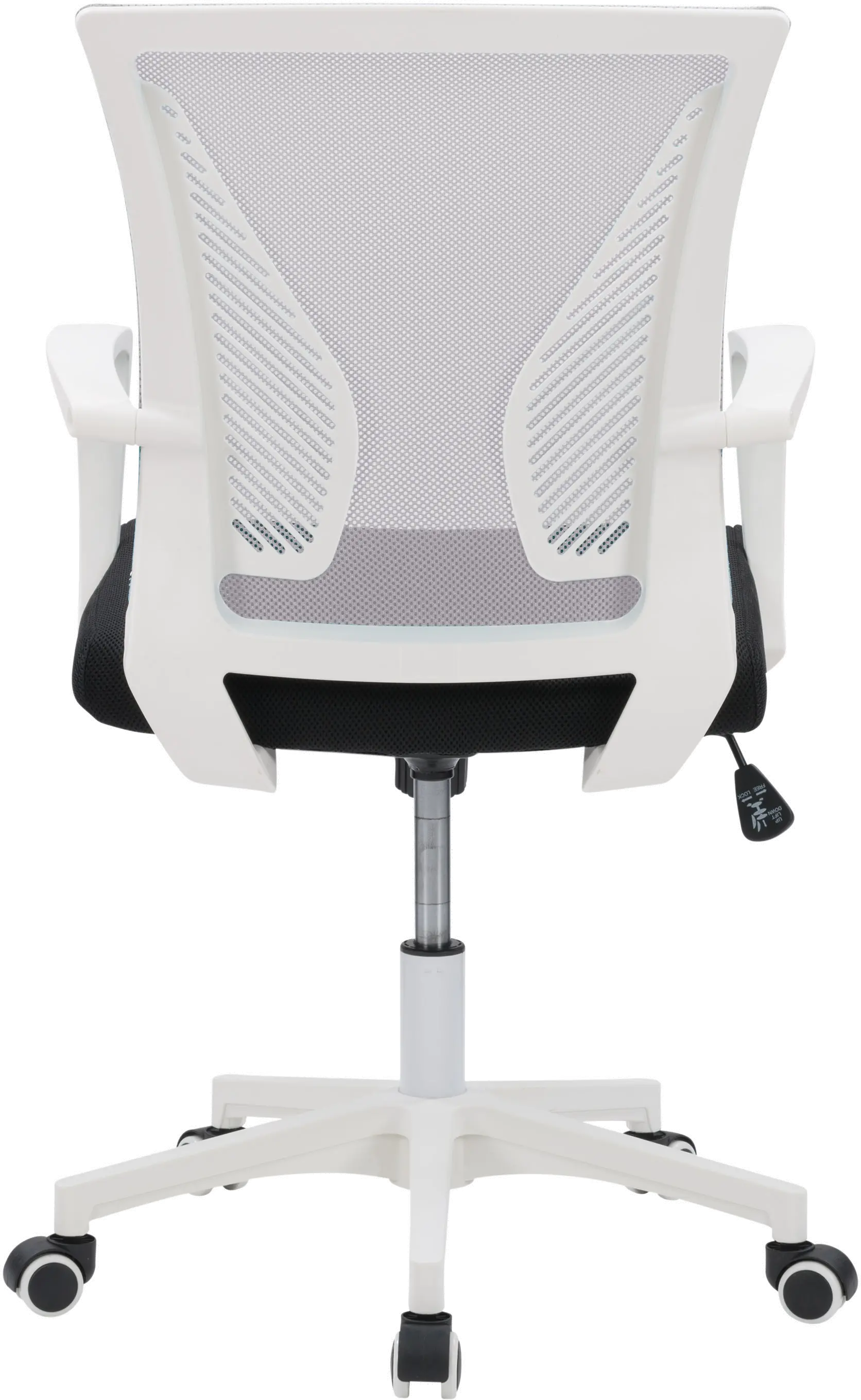 Workspace Ergonomic Gray Mesh Office Chair-5