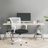 Workspace Ergonomic White Mesh Office Chair