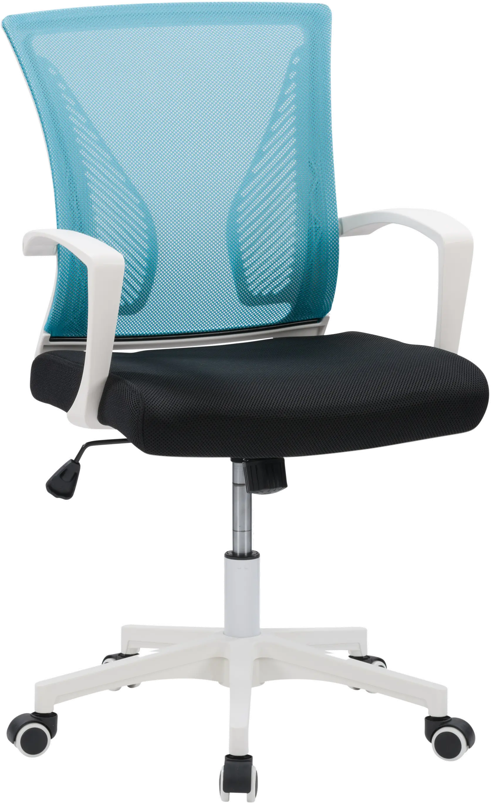 Workspace Ergonomic Teal Mesh Office Chair-3