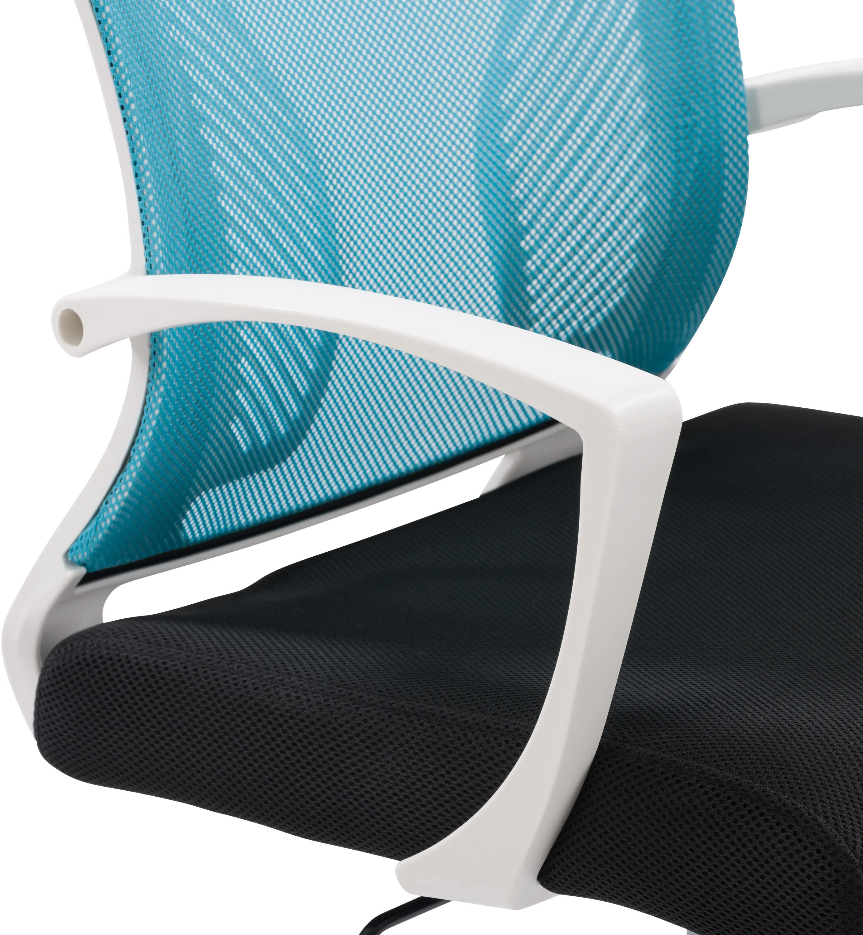 Workspace Ergonomic Teal Mesh Office Chair-6