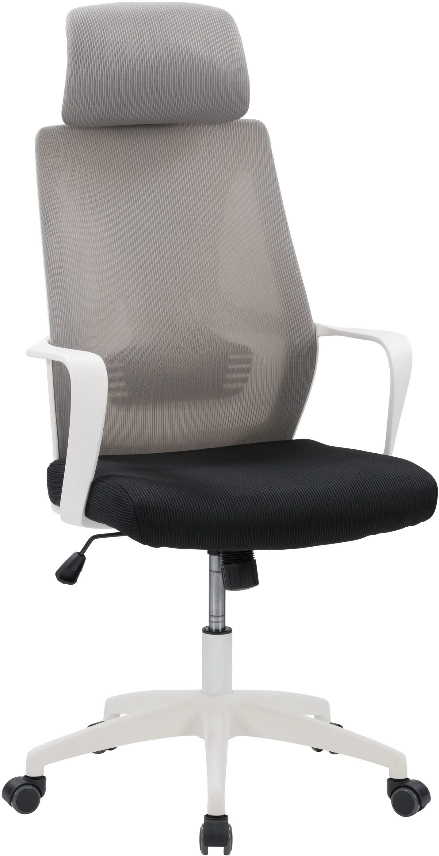 Workspace Gray and Black Mesh Office Chair-1