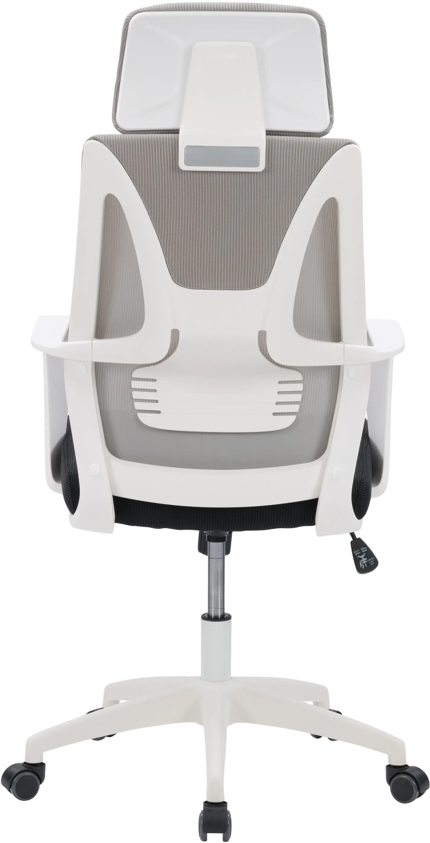 Workspace Gray and Black Mesh Office Chair-5