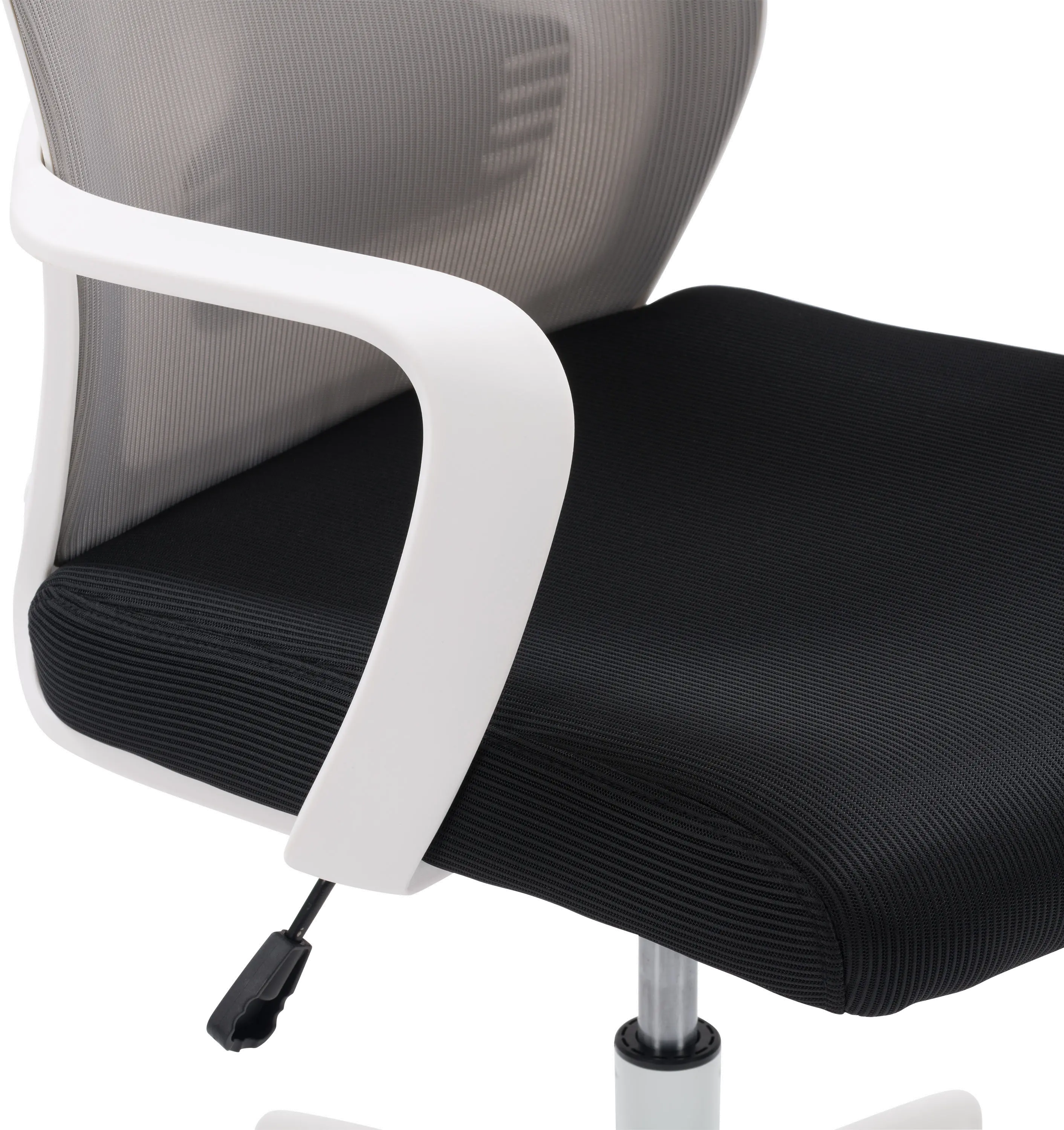 Workspace Gray and Black Mesh Office Chair-7
