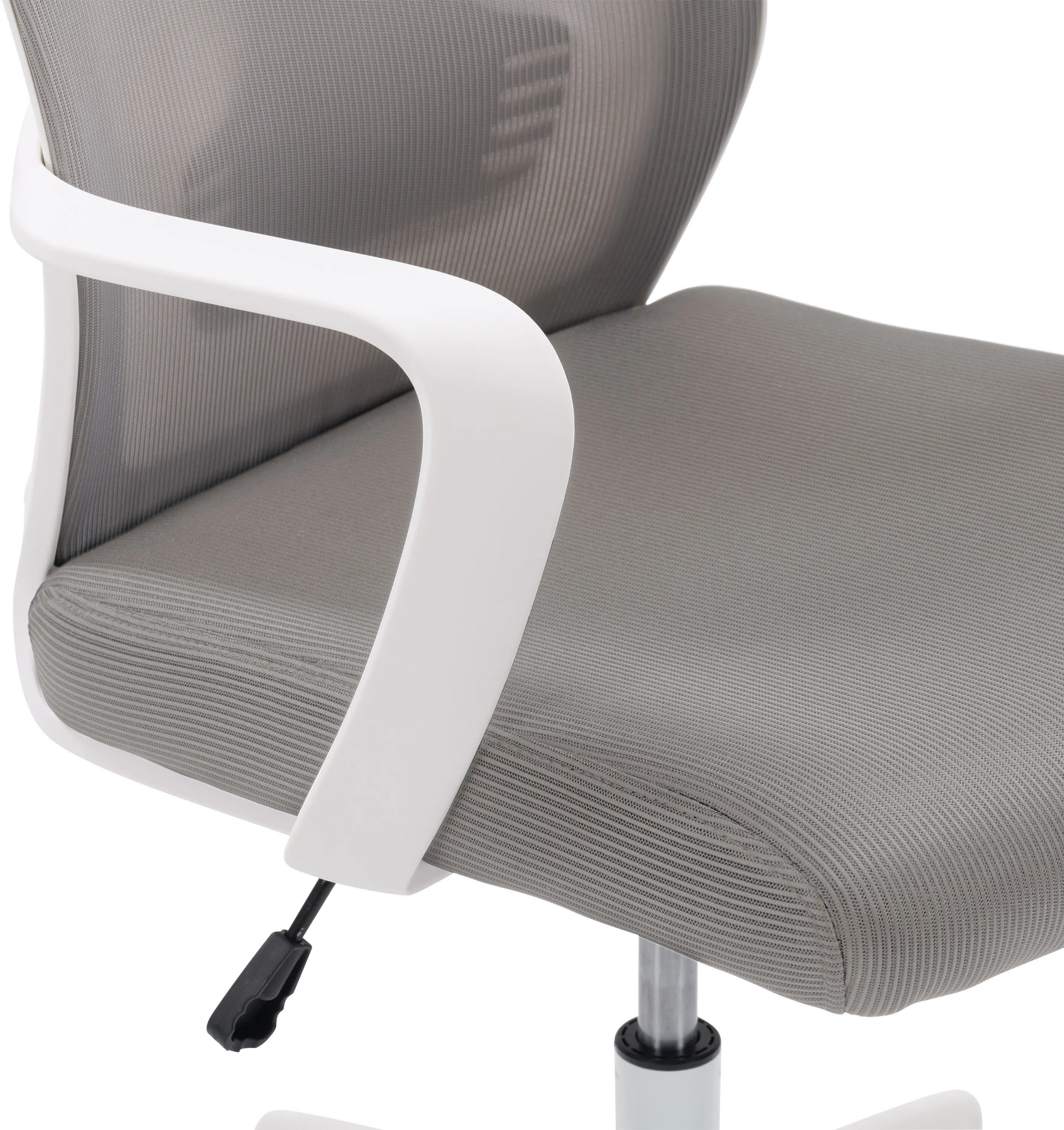 Workspace Gray and White Mesh Office Chair-7