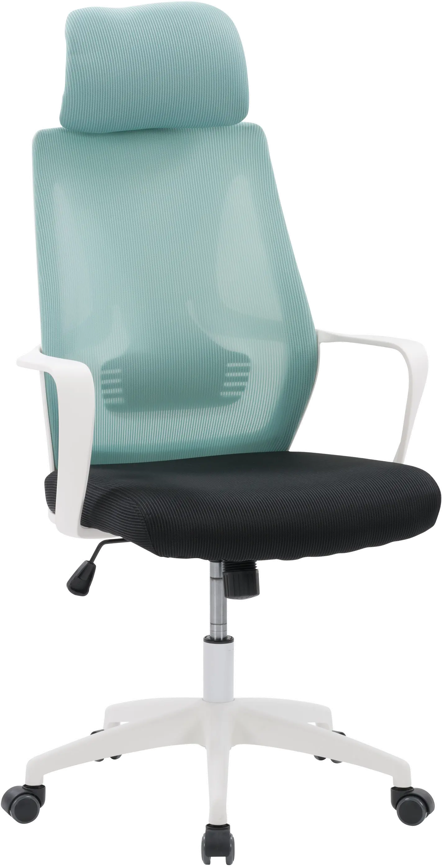 Workspace Teal and Black Mesh Office Chair-1