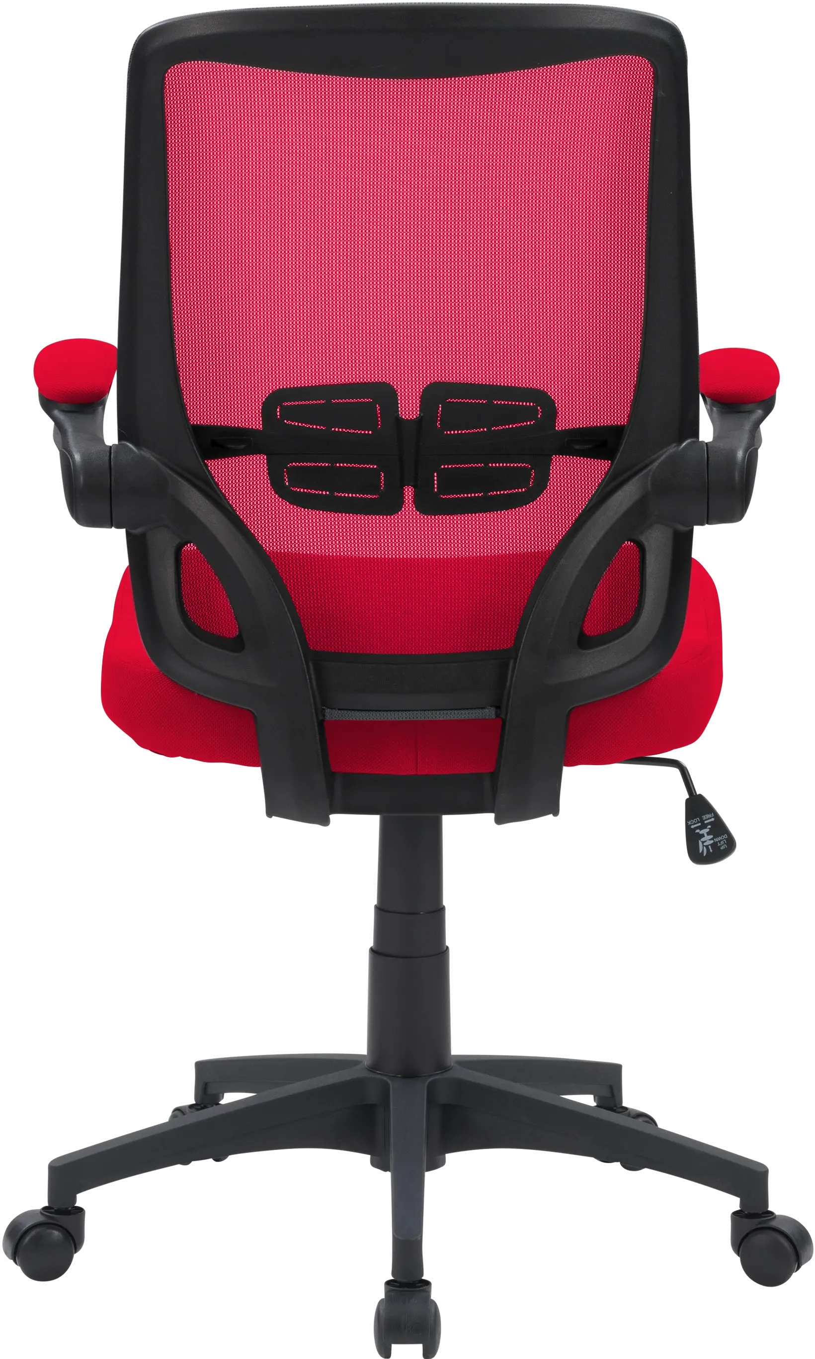 Workspace Red Mesh Office Chair-5