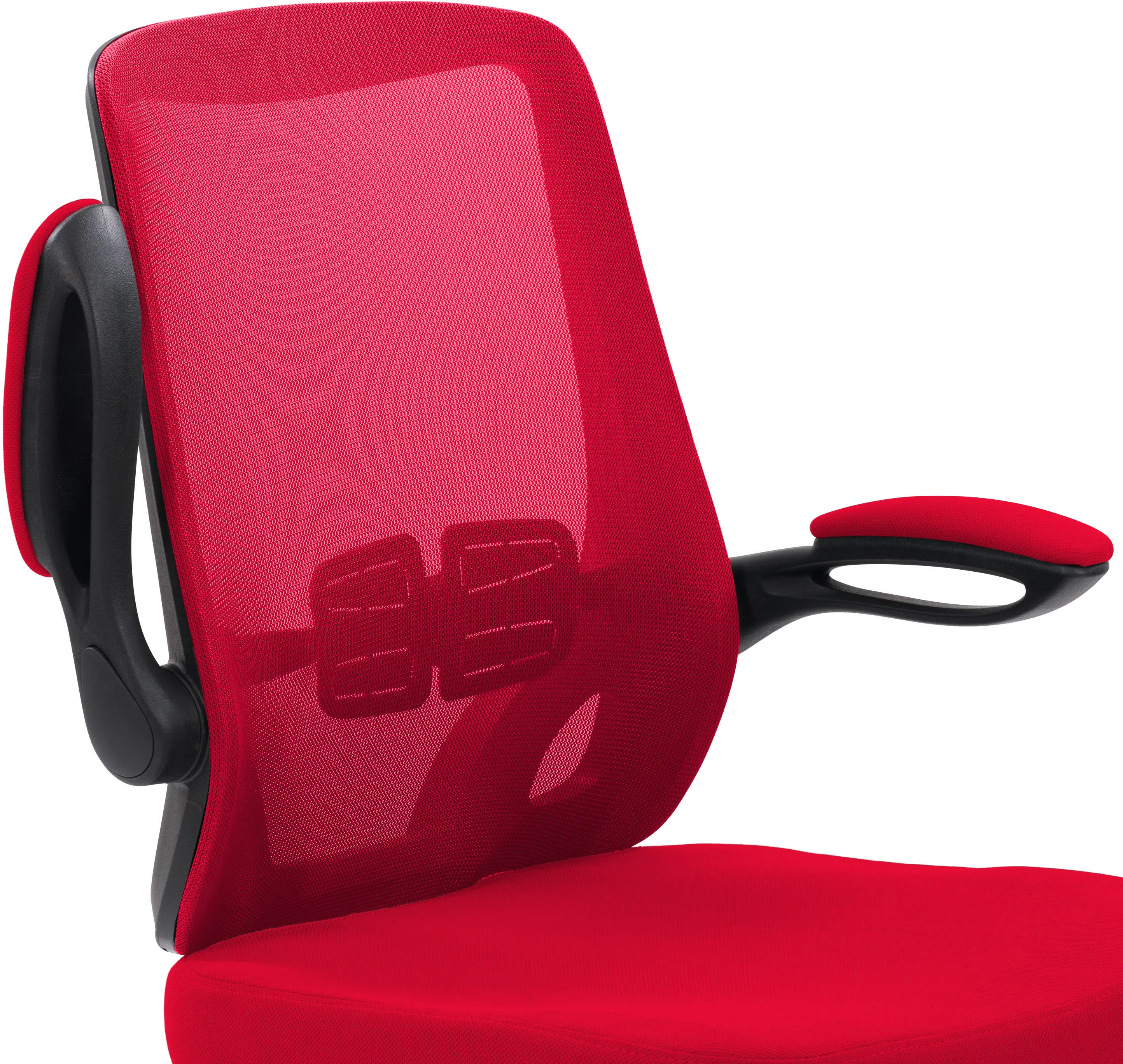 Workspace Red Mesh Office Chair-6