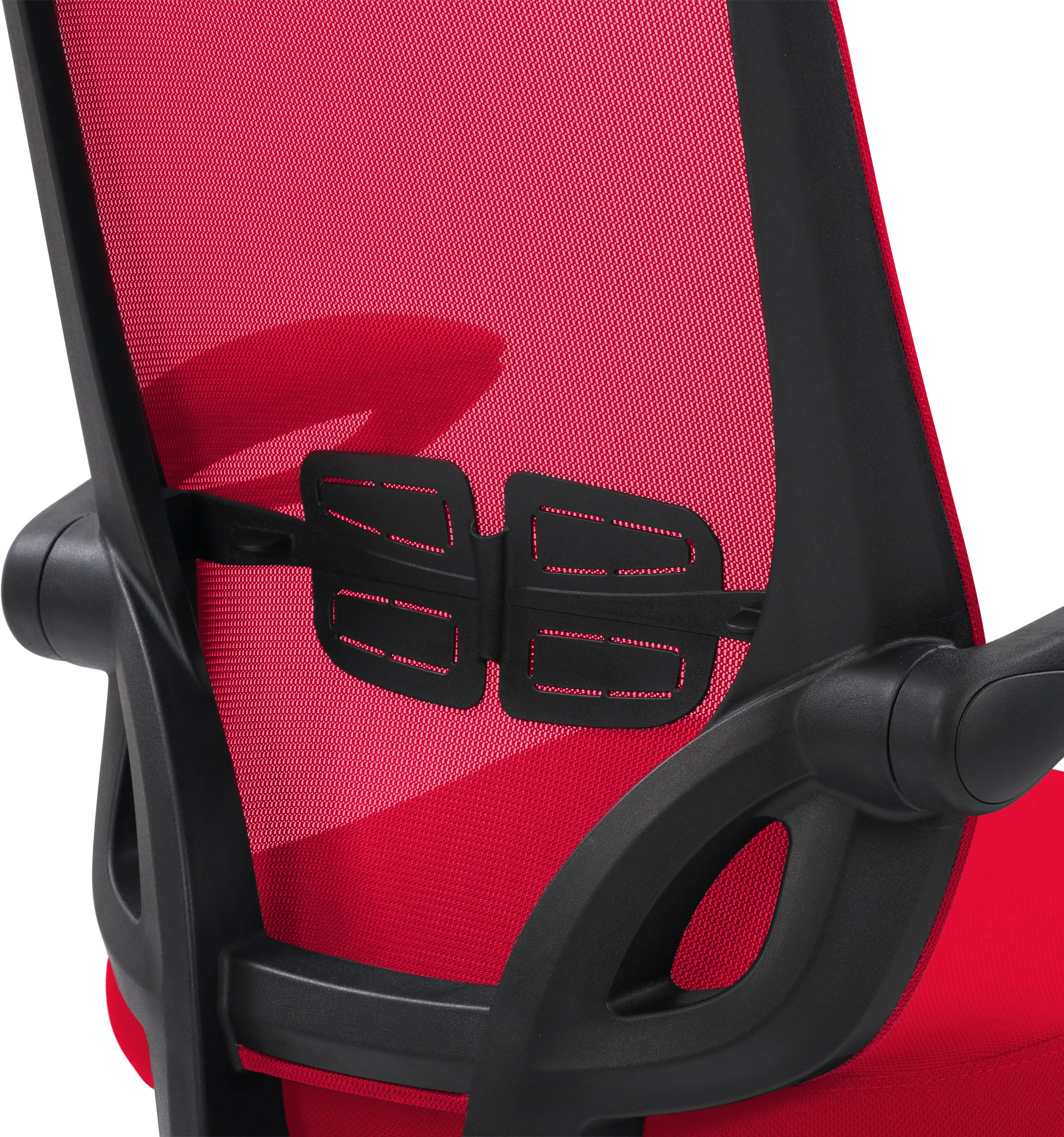 Workspace Red Mesh Office Chair-7