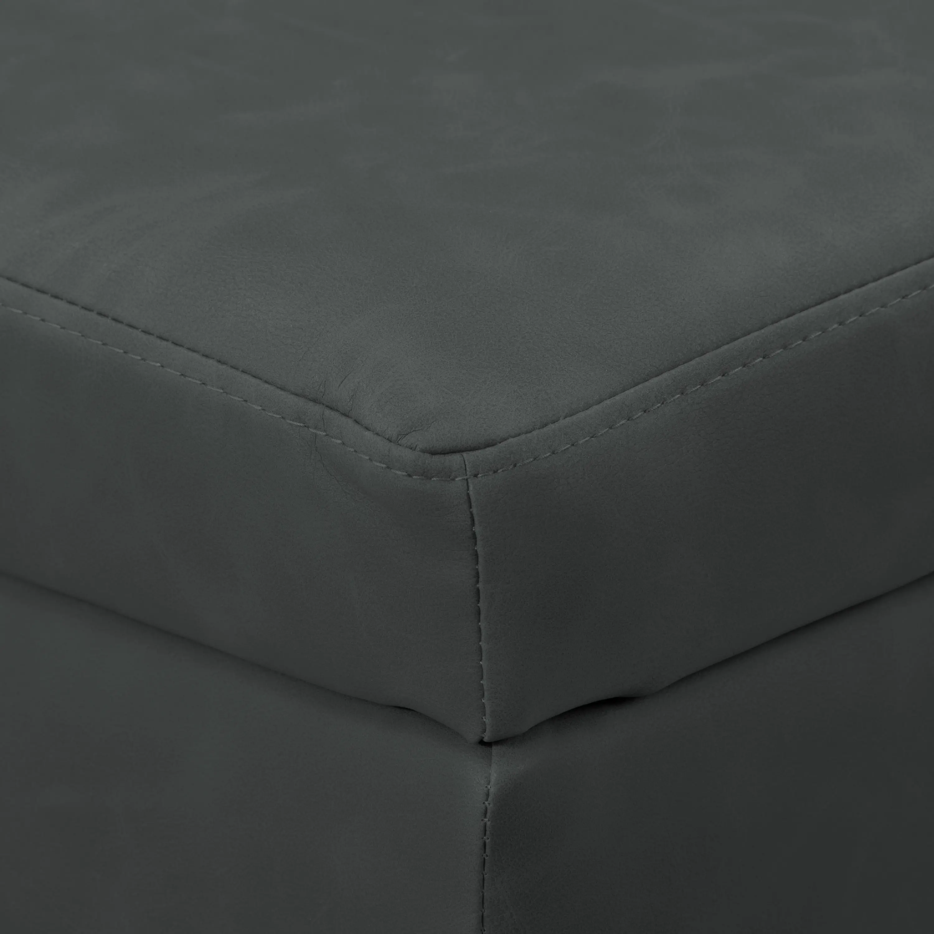 Linden Black Square Storage Ottoman-5