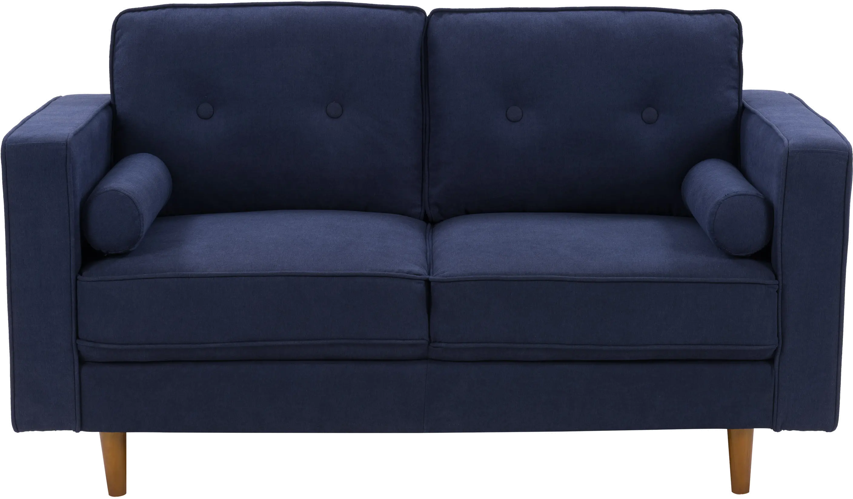 Mulberry Navy Upholstered Loveseat-1