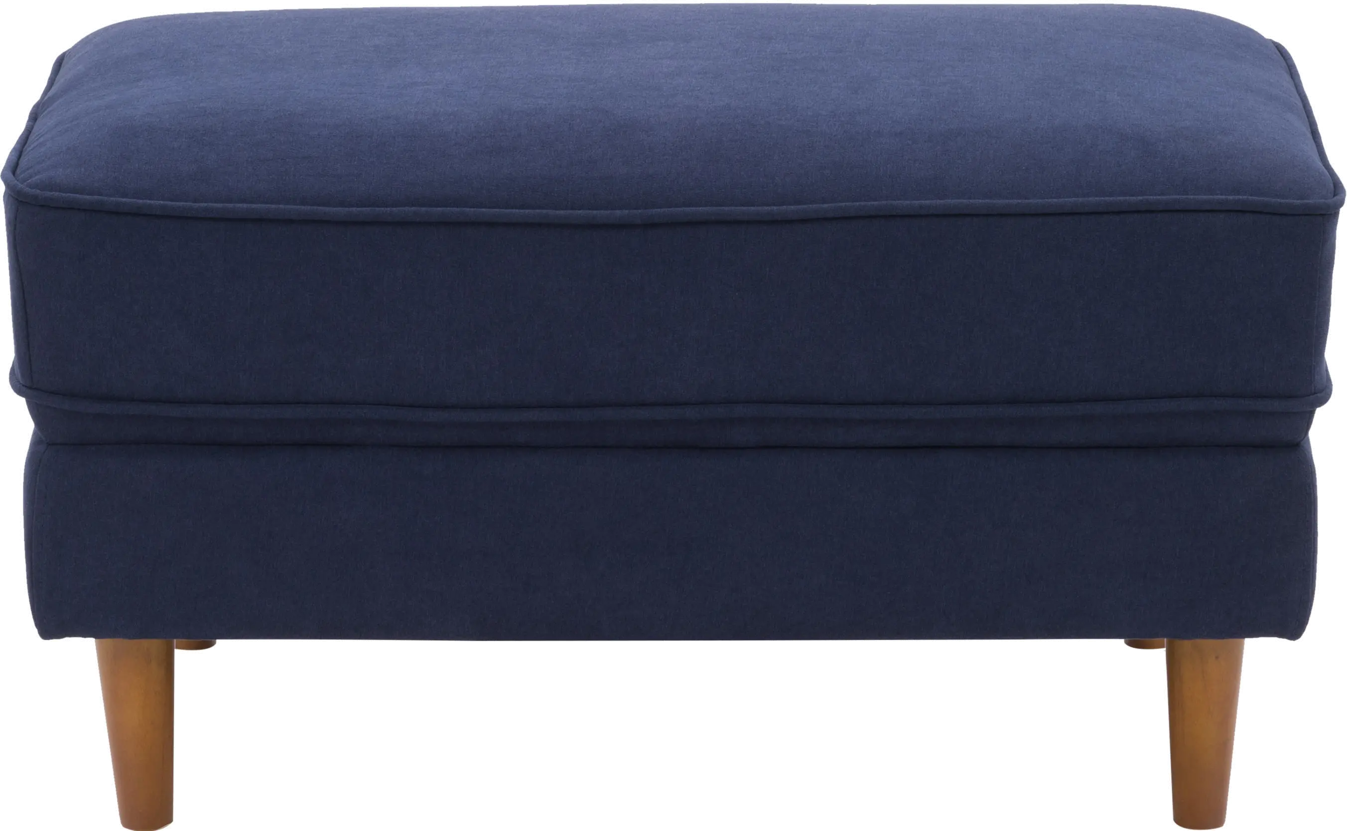 Mulberry Navy Upholstered Ottoman-1