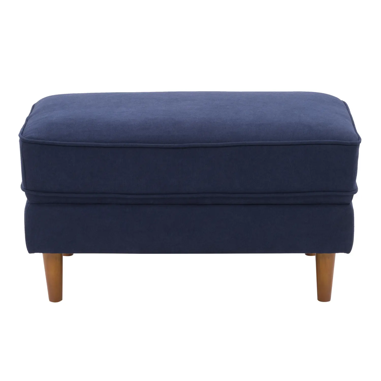 Mulberry Navy Upholstered Ottoman-1