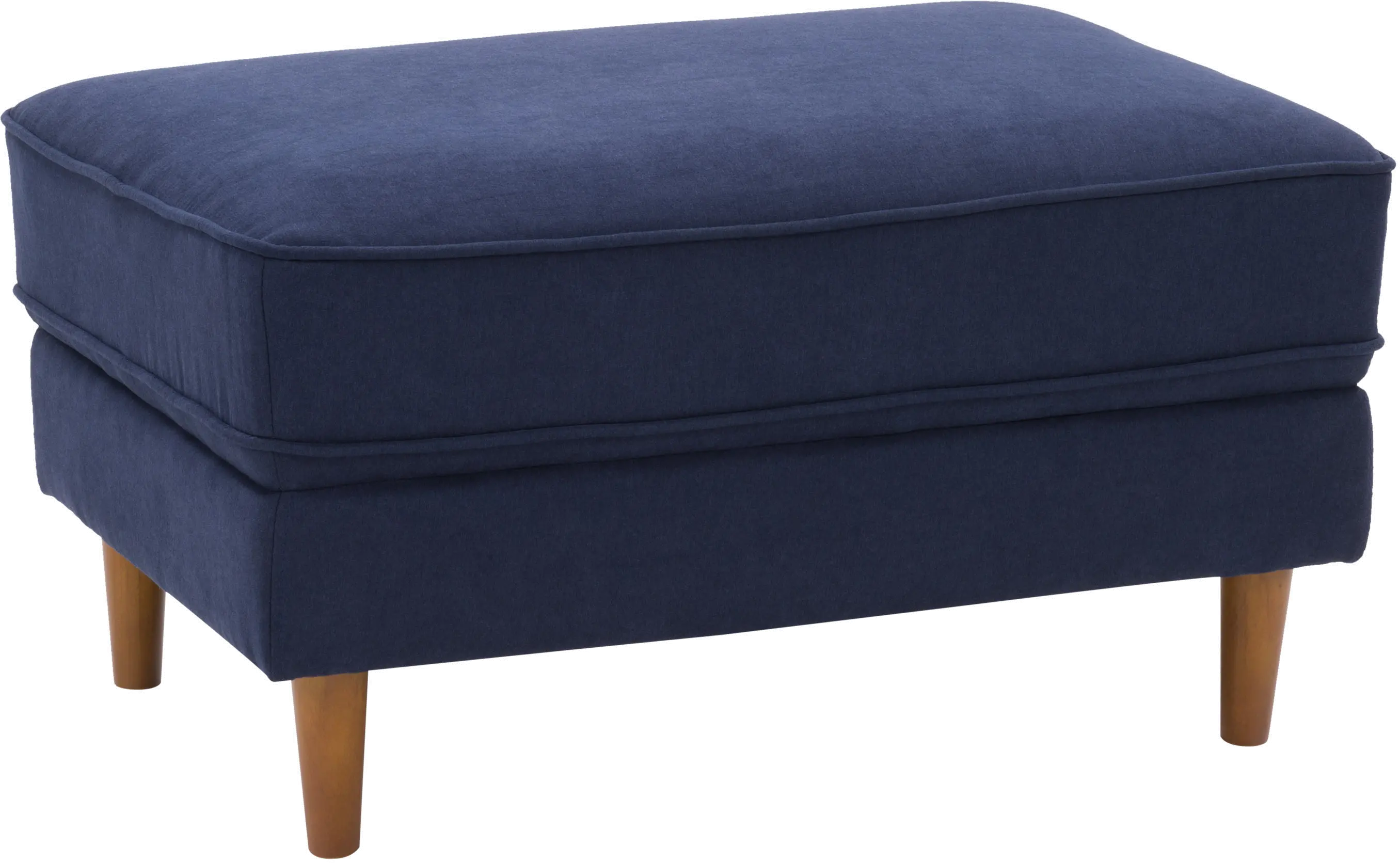Mulberry Navy Upholstered Ottoman-3