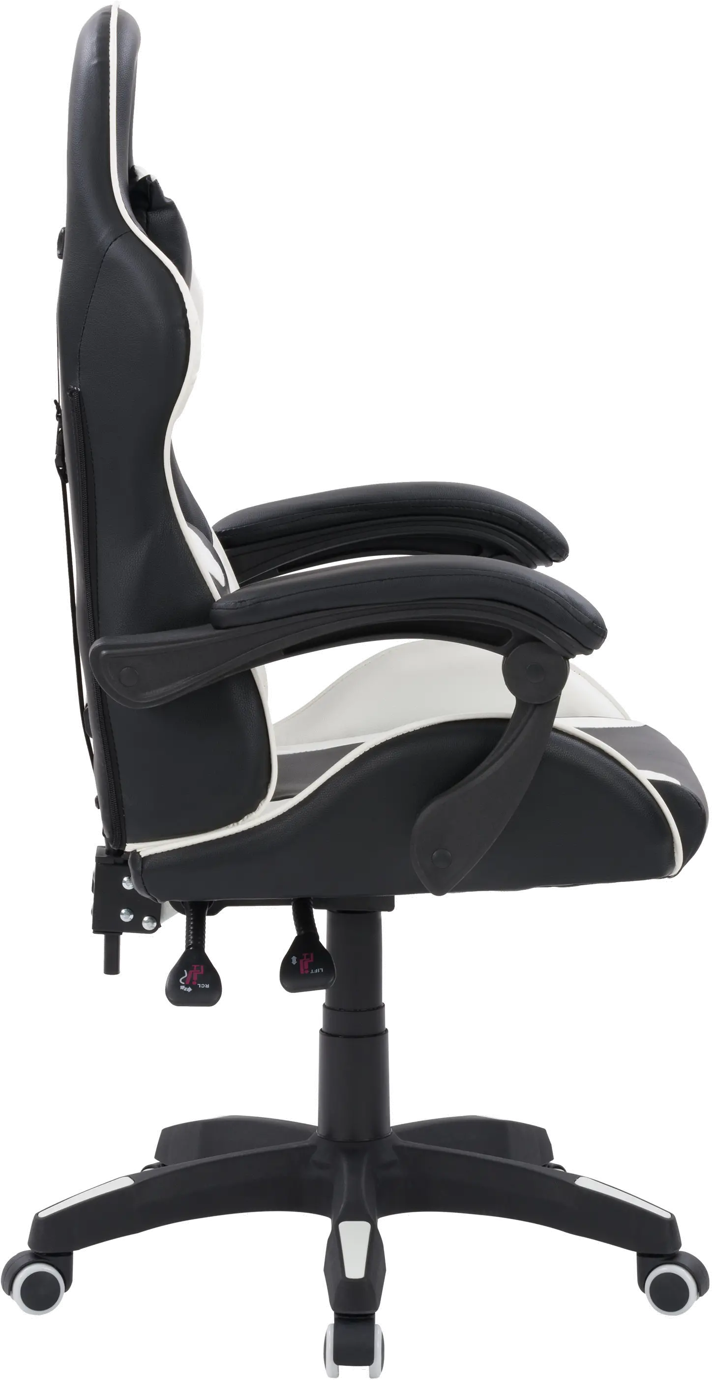 Ravagers Black and White Gaming Chair-3
