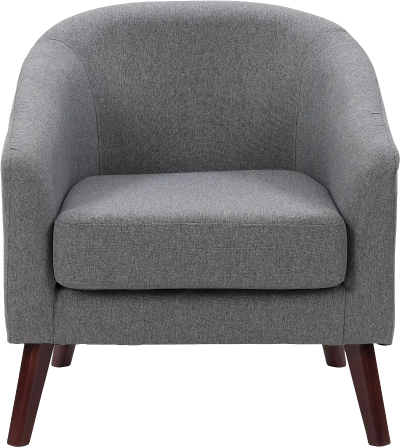 Elwood Gray Modern Tub Chair