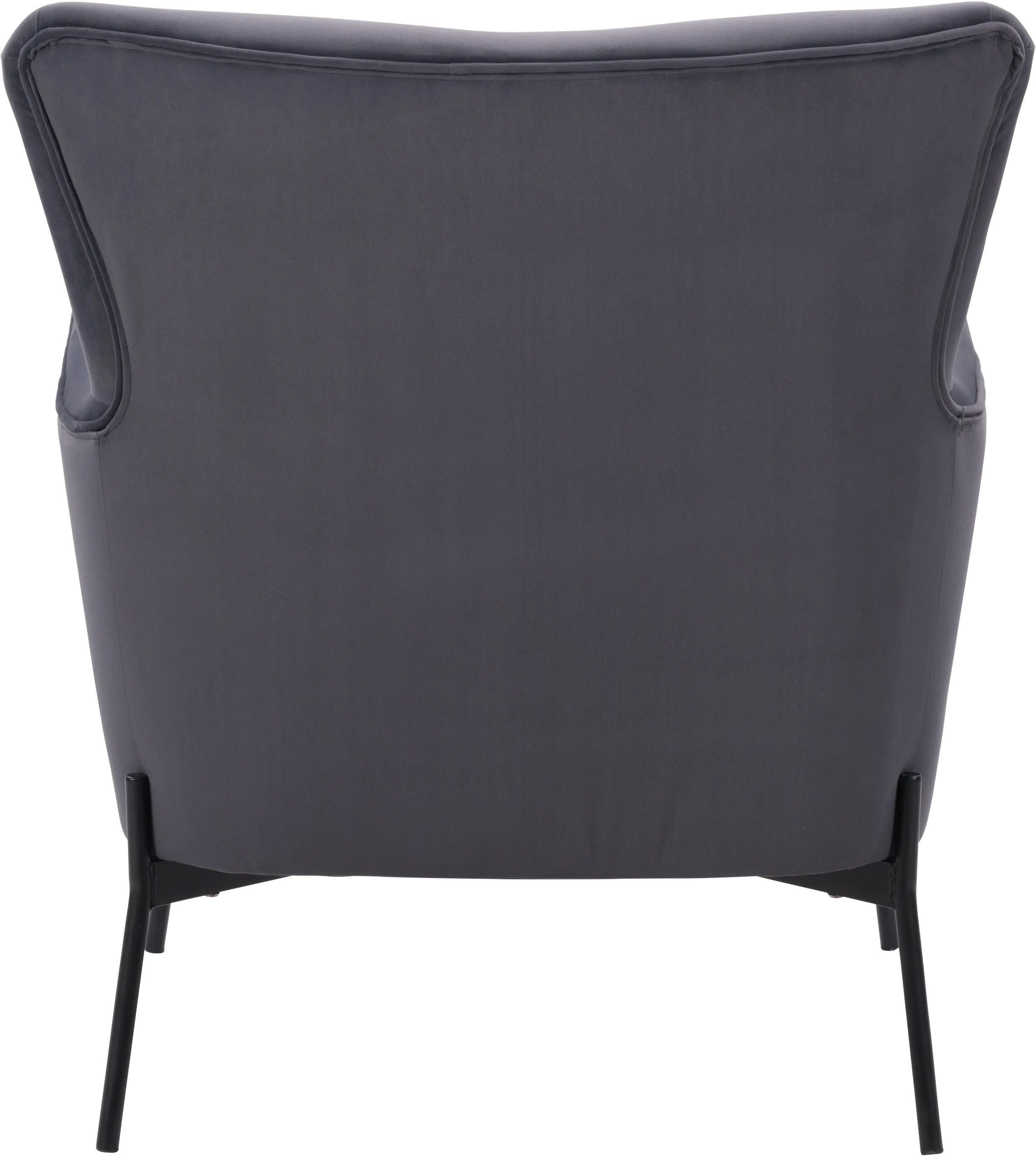 Elwood Gray Wingback Accent Chair-5