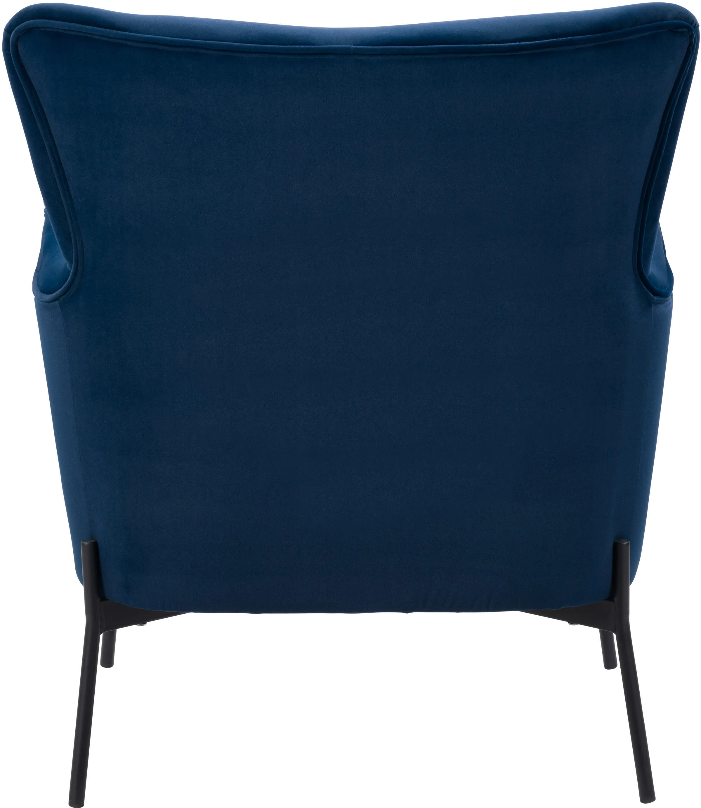 Elwood Blue Wingback Accent Chair-5