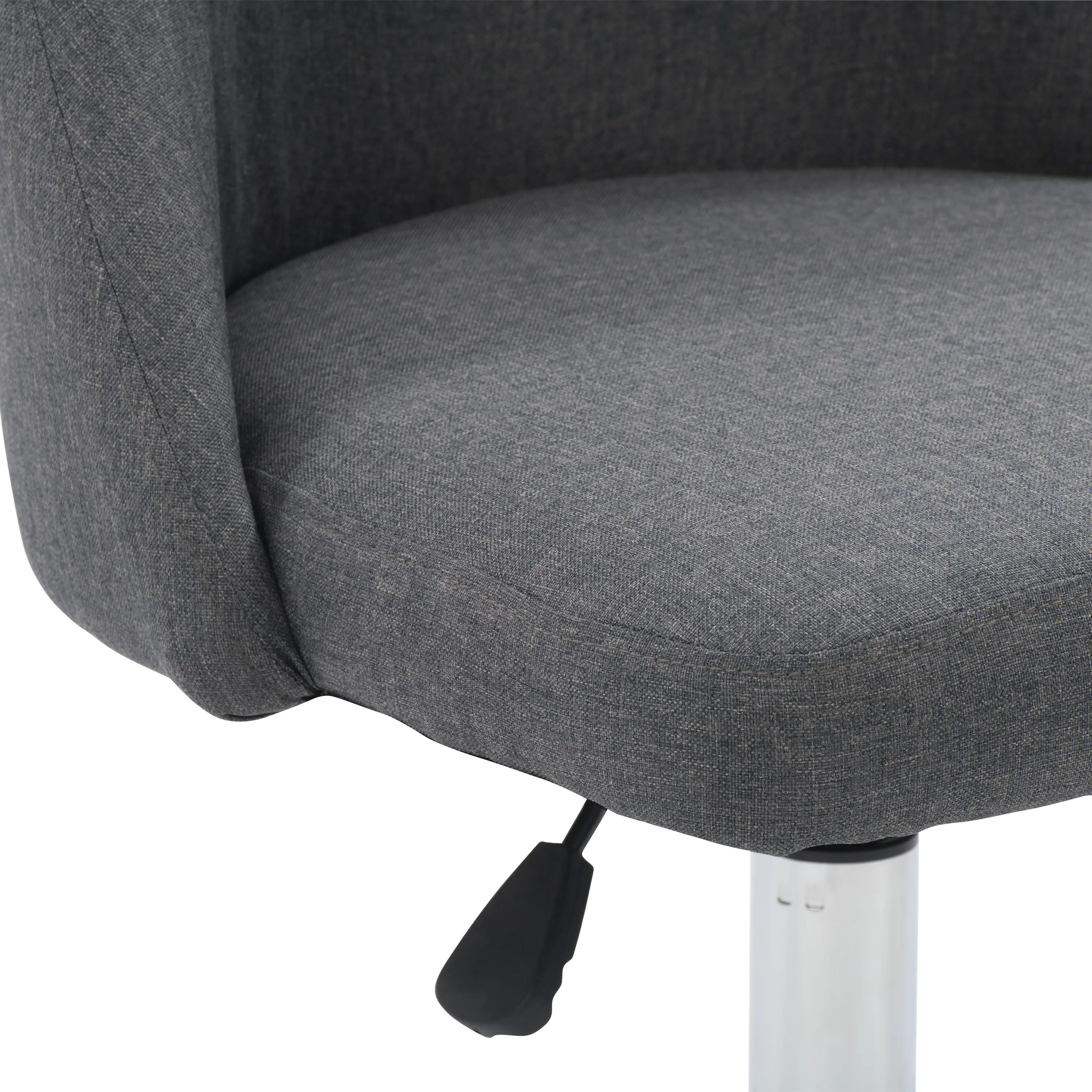 Marlowe Dark Gray Upholstered Armless Office Chair-6