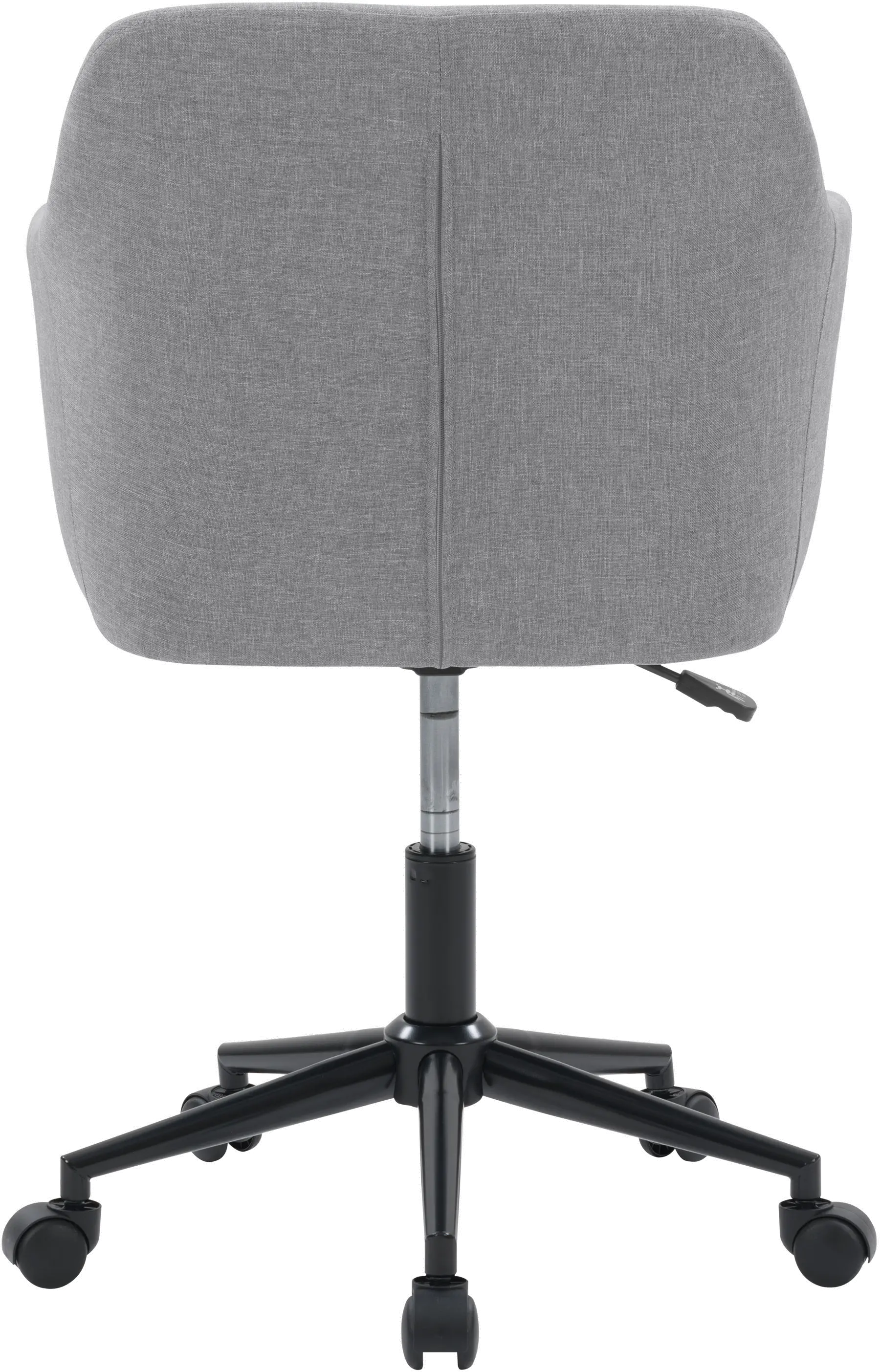 Marlowe Light Gray Button Tufted Office Chair-5