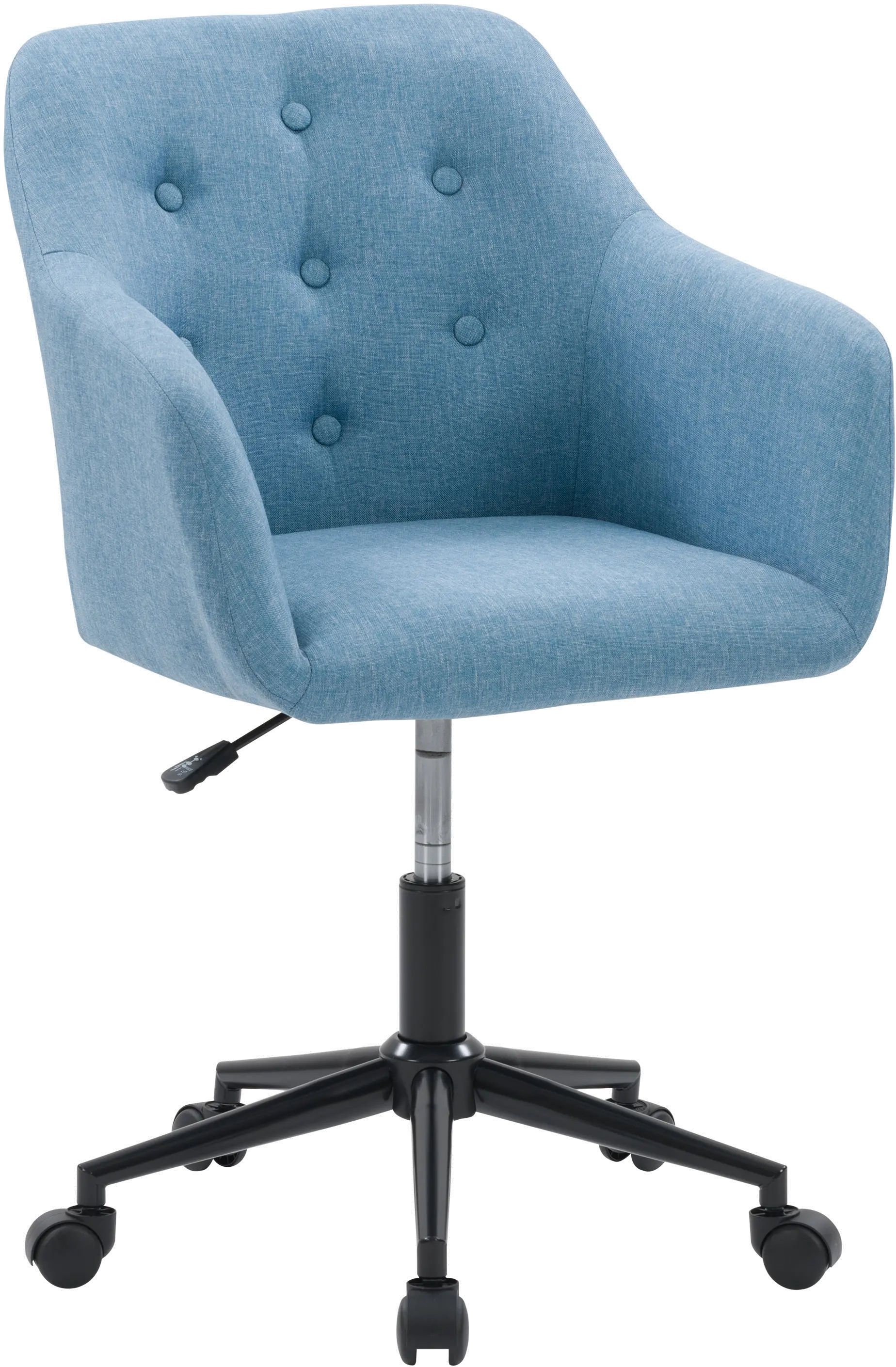 Marlowe Light Blue Button Tufted Office Chair-3