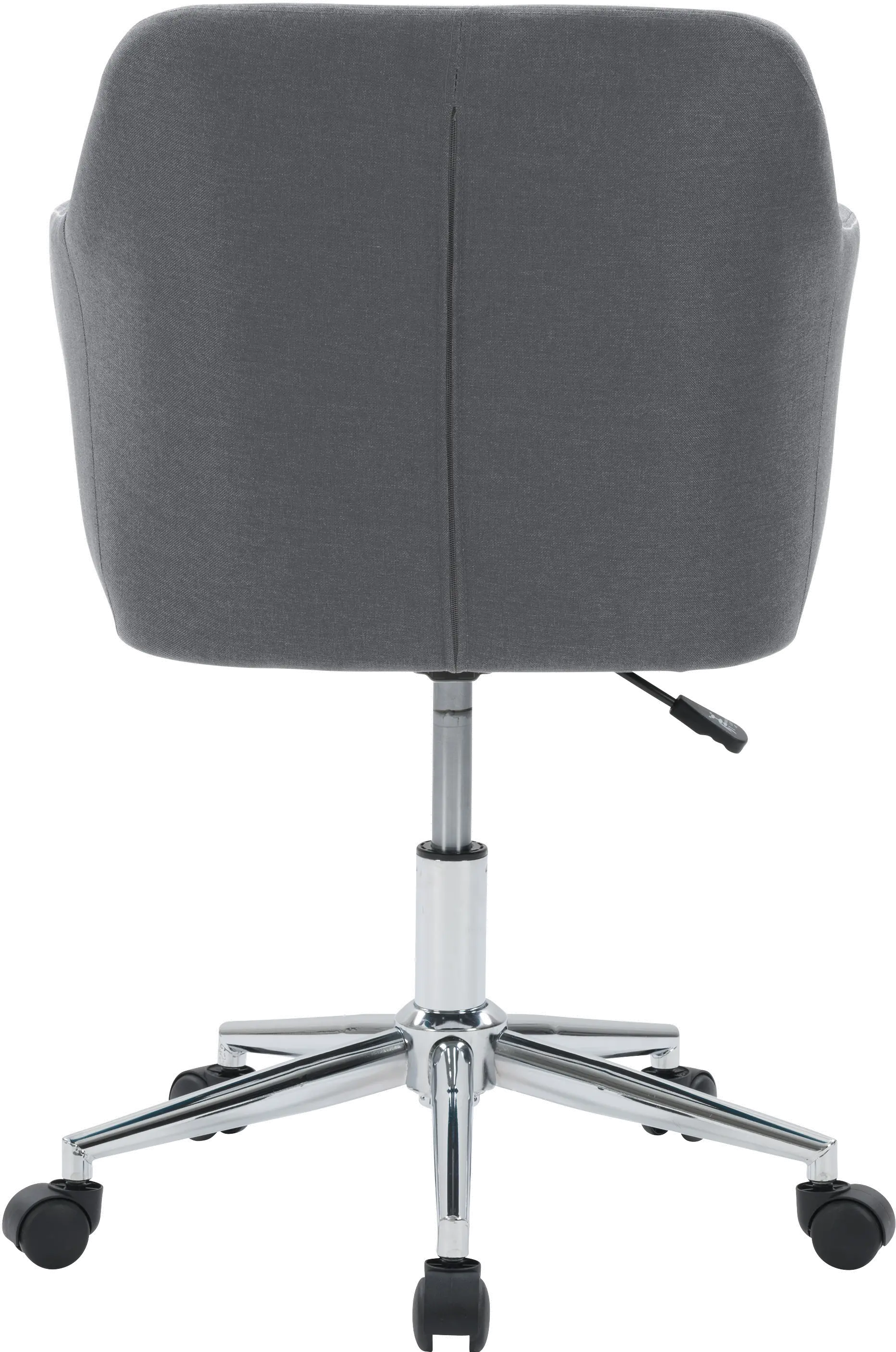 Marlowe Gray and Chrome Office Chair-5