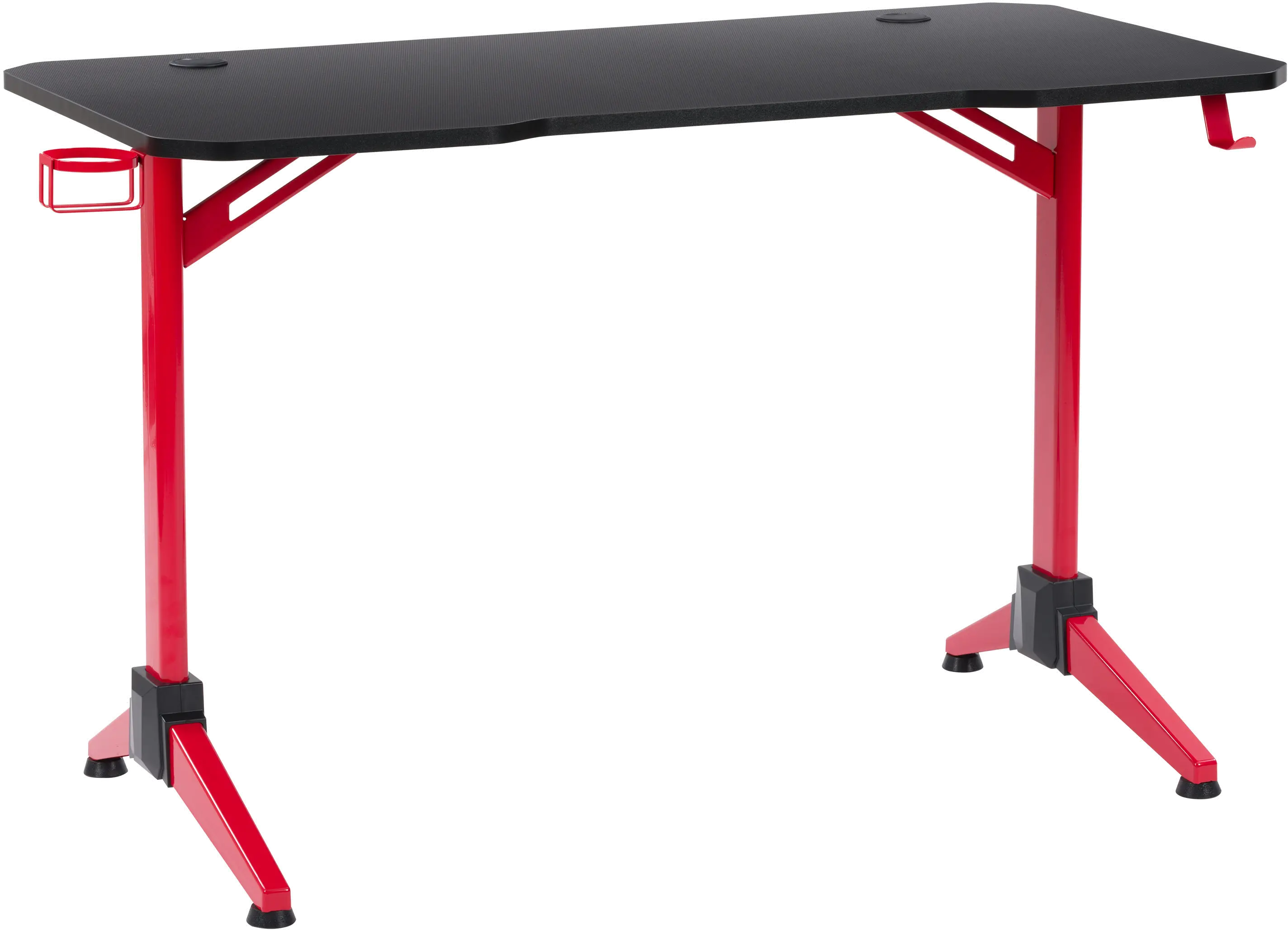 Conqueror Black and Red Gaming Desk-1