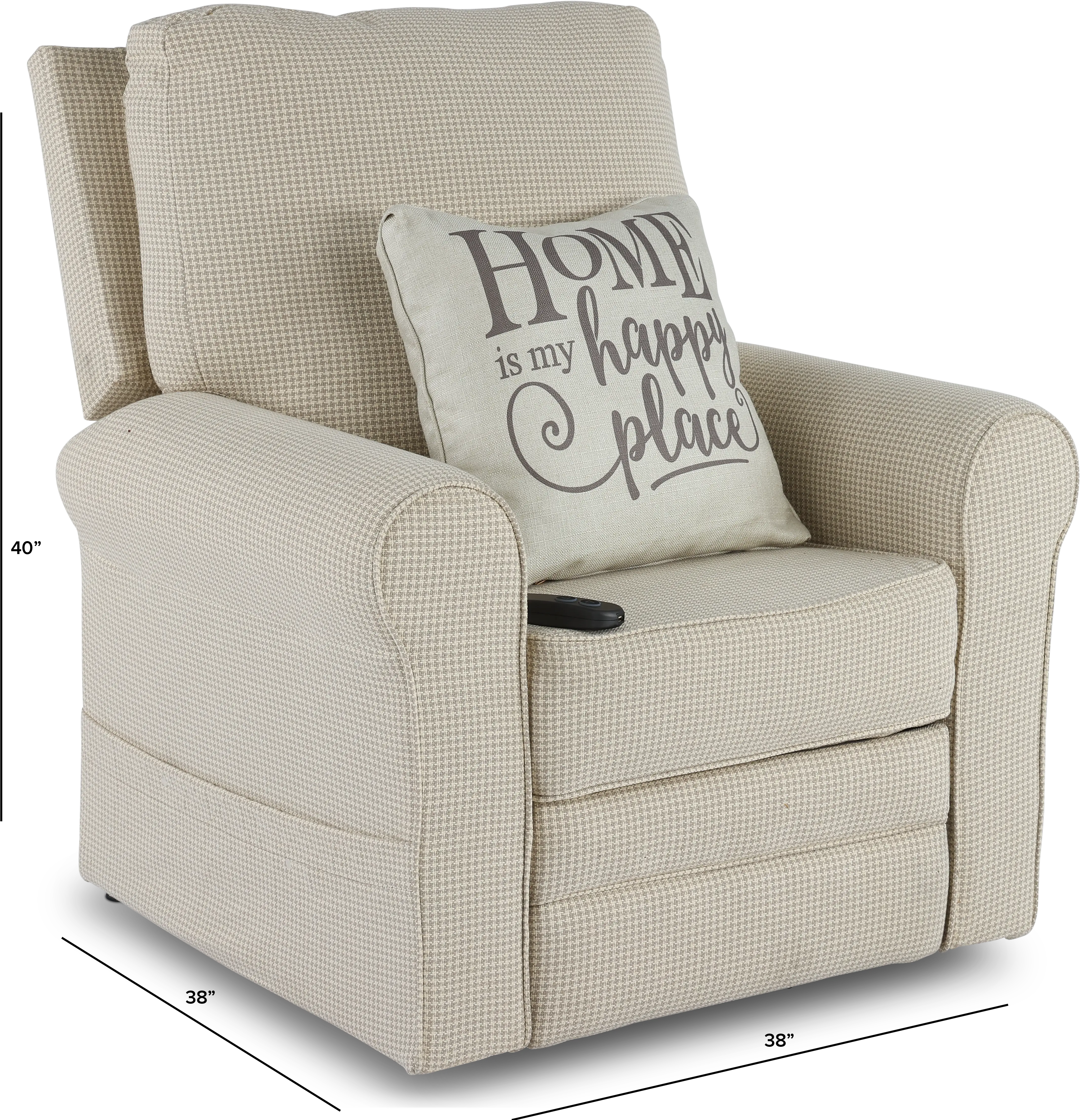 4879/2534-16/1919-46 Capetown Cement Power Lift Recliner-3