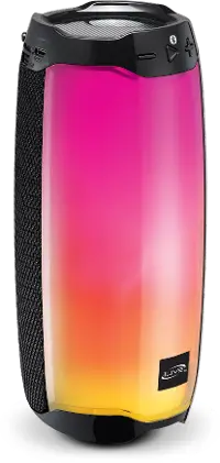 ISB212BLK Bluetooth LED Party Speaker