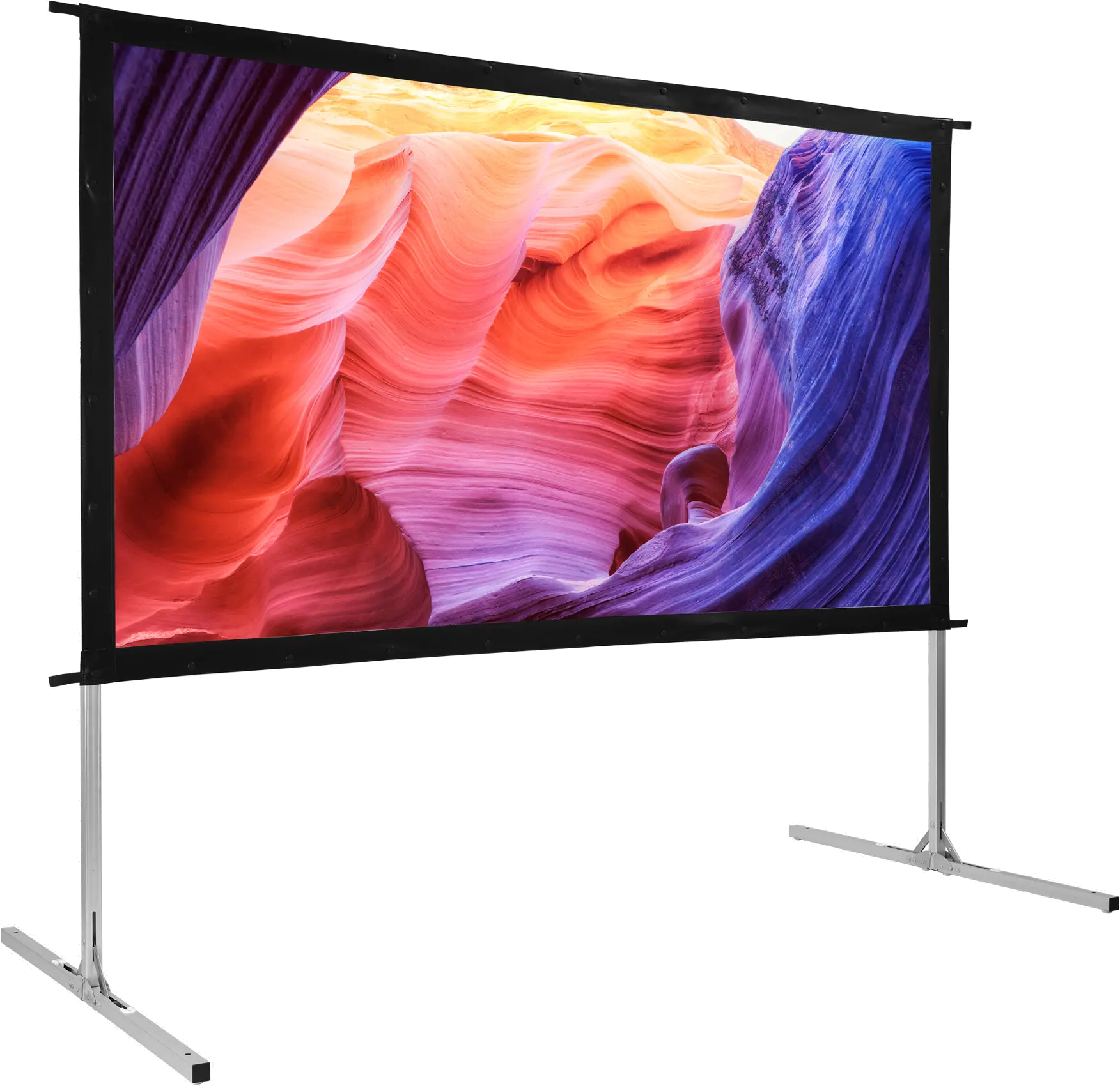 PJS909 90  Indoor/Outdoor Projection Screen-1