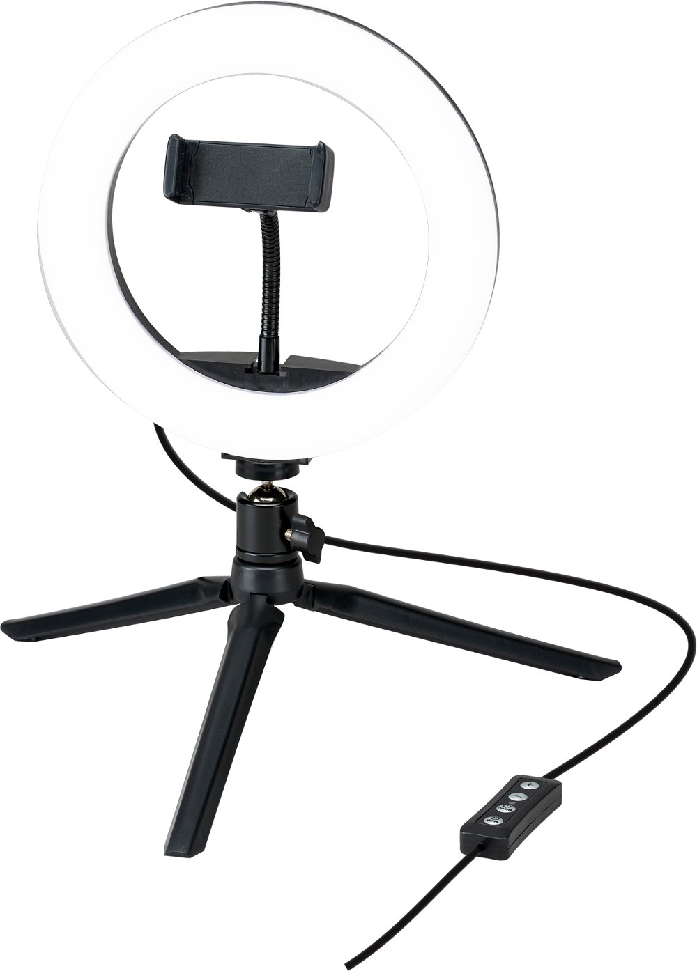 Vlogging Tripod with Light Ring