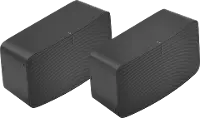KIT-2-FIVES/BLACK Sonos Five Wireless Smart Speaker - Pair, Black