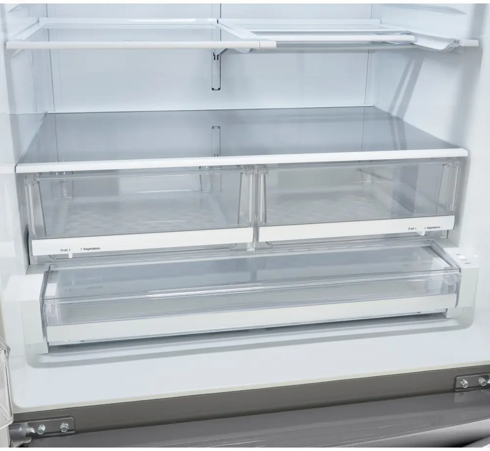 LMXC22626S LG 22 cu ft French Door Refrigerator - Counter Depth Stainless Steel-7