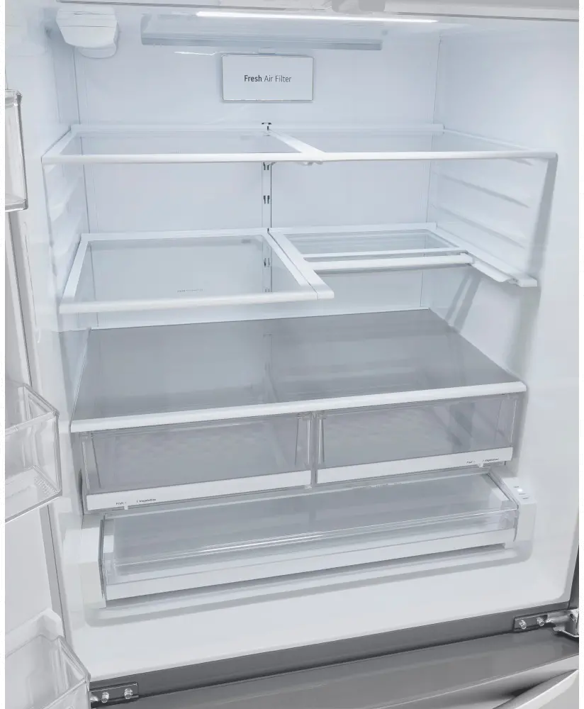 LMXC22626S LG 22 cu ft French Door Refrigerator - Counter Depth Stainless Steel-8