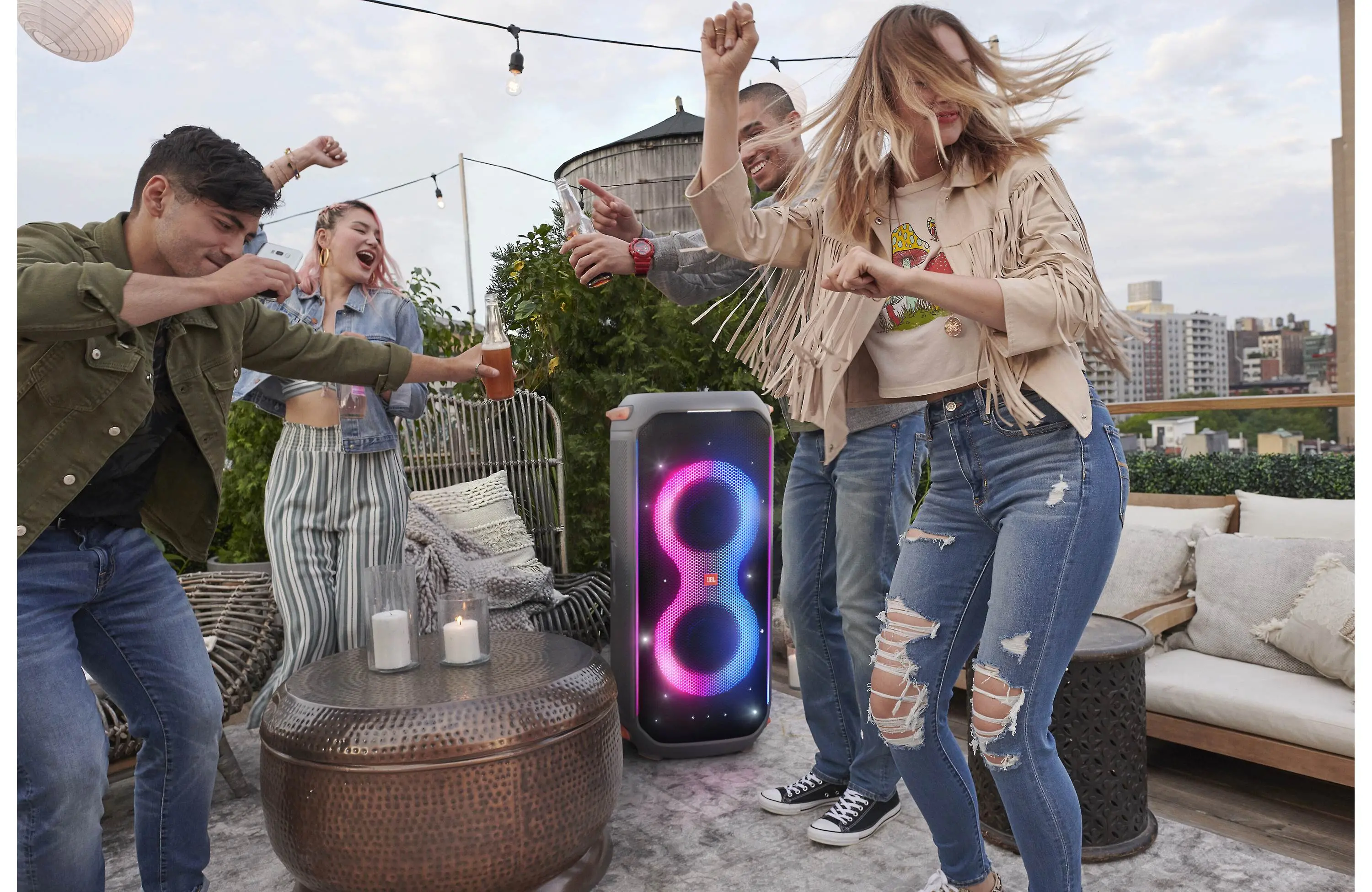 JBLPARTYBOX710AM JBL PartyBox 710 Powered Bluetooth Speaker With Light Display-9