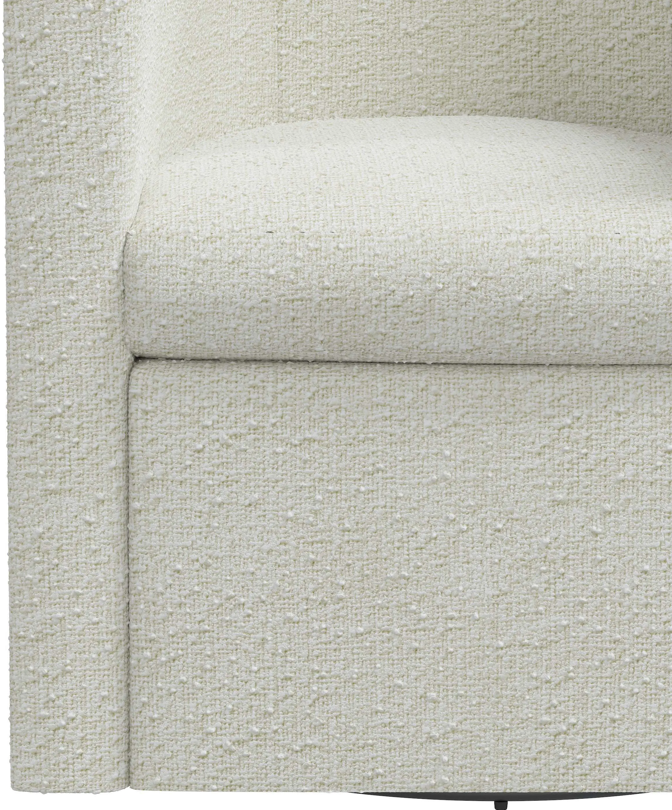 74-10MLNSNW Sampson Ivory Swivel Accent Chair - Skyline Furniture-2
