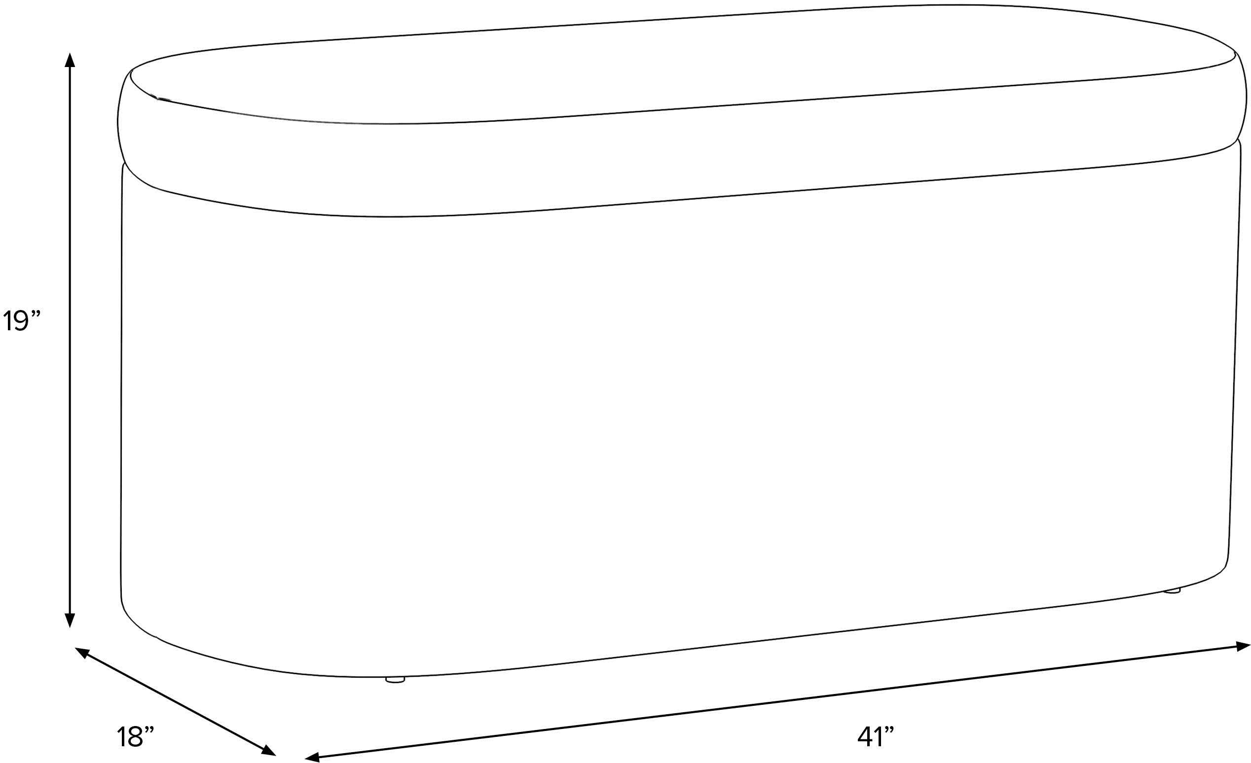 1225STMLNSNW Frida Boucle Ivory Storage Bench - Skyline Furniture-6