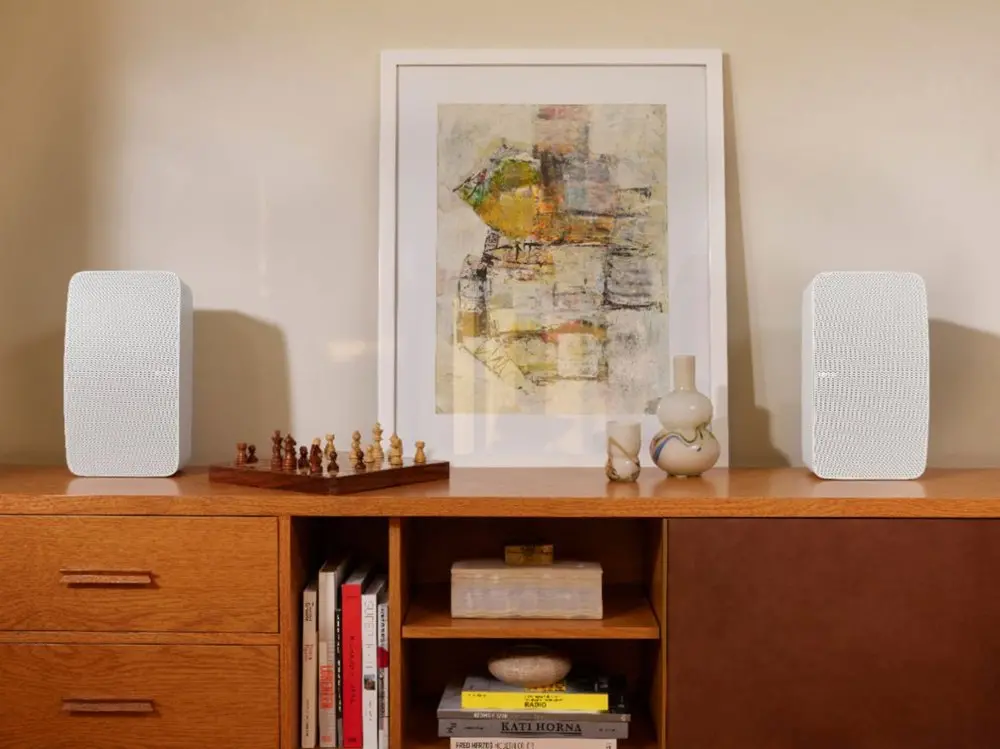KIT-2FIVES/WHITE Sonos Five Wireless Smart Speaker - Pair, White-2