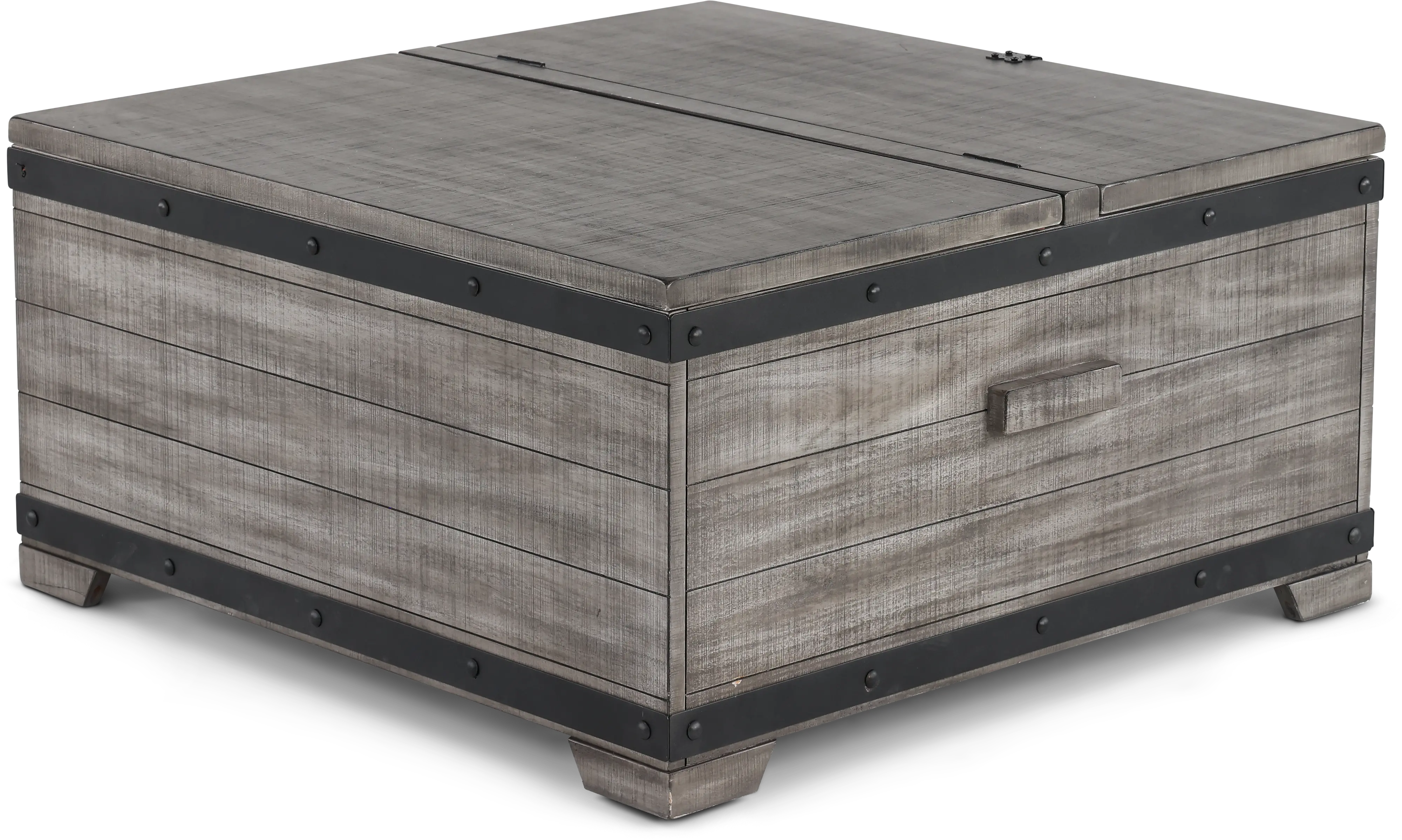 Avalon Gray Coffee Table-5