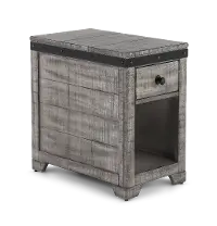 Avalon Gray Side Table